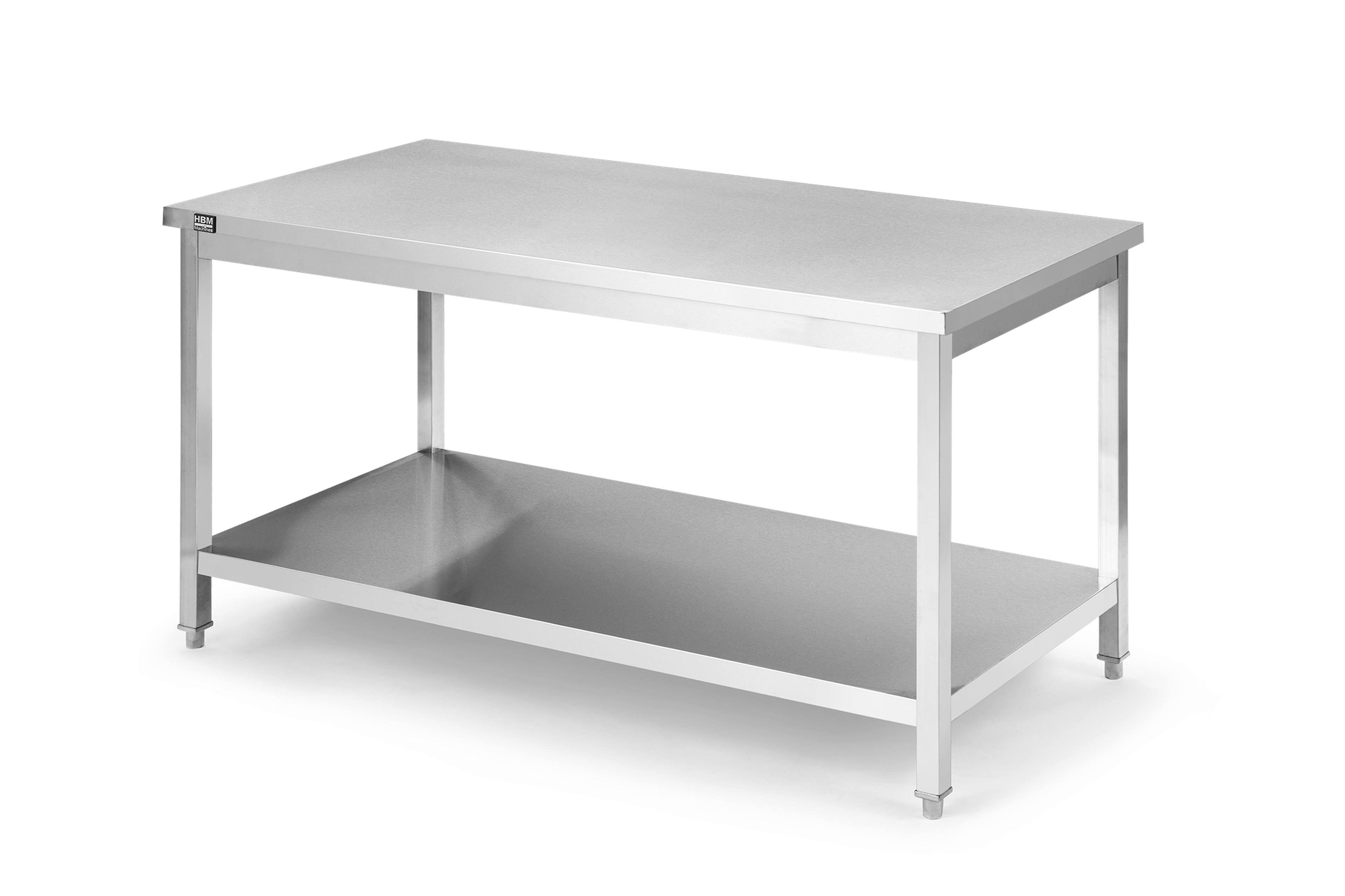 HBM Werkbank Edelstahl 150 cm