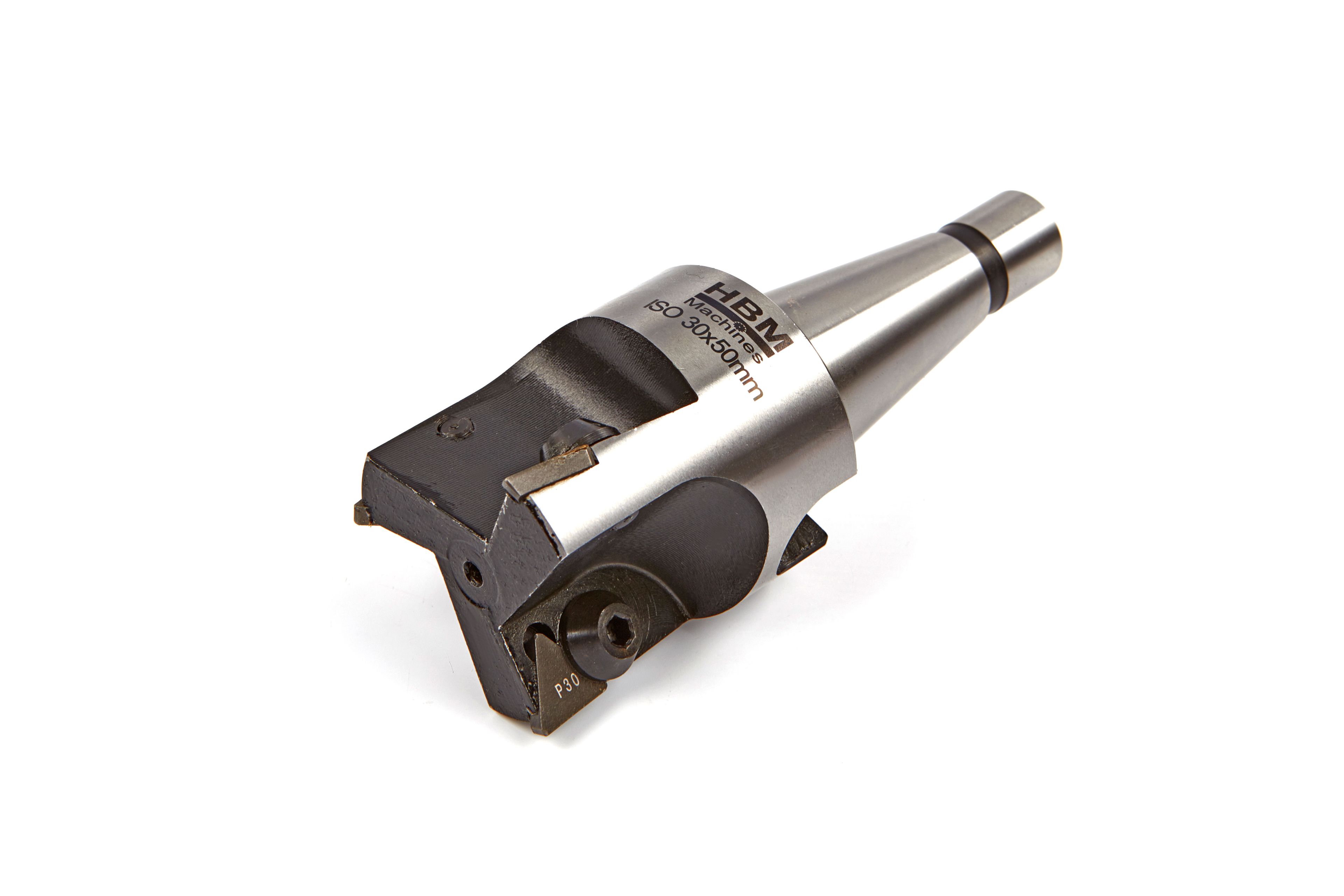 Fraise à surfacer HBM ISO30 avec inserts en carbure 50 mm Image 3