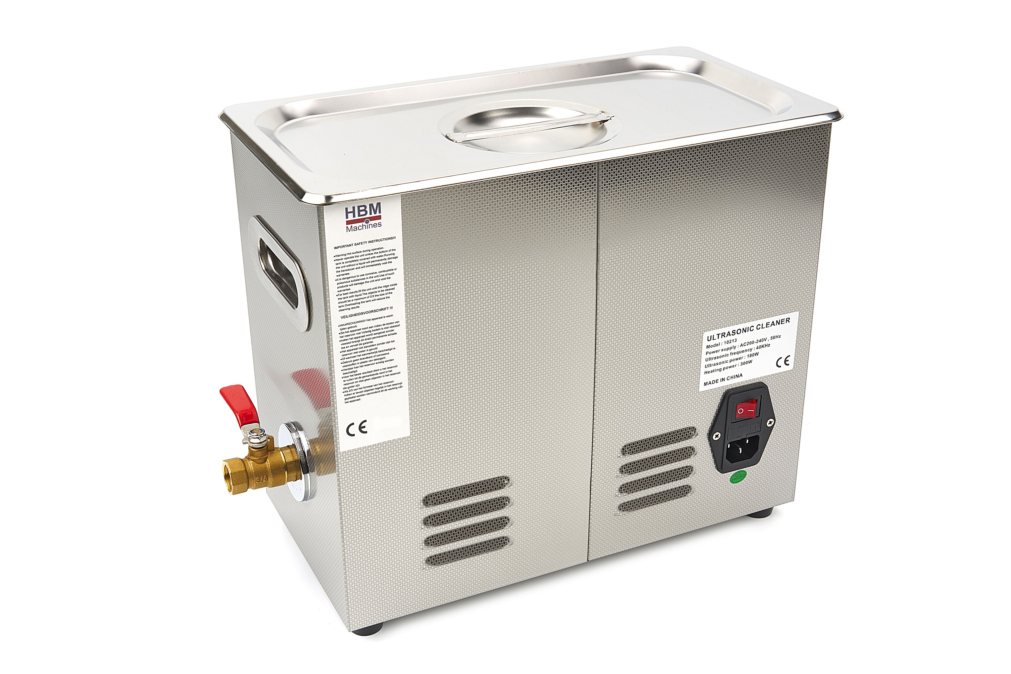 HBM Ultrasoon Reinigers 6,5 l Image 4