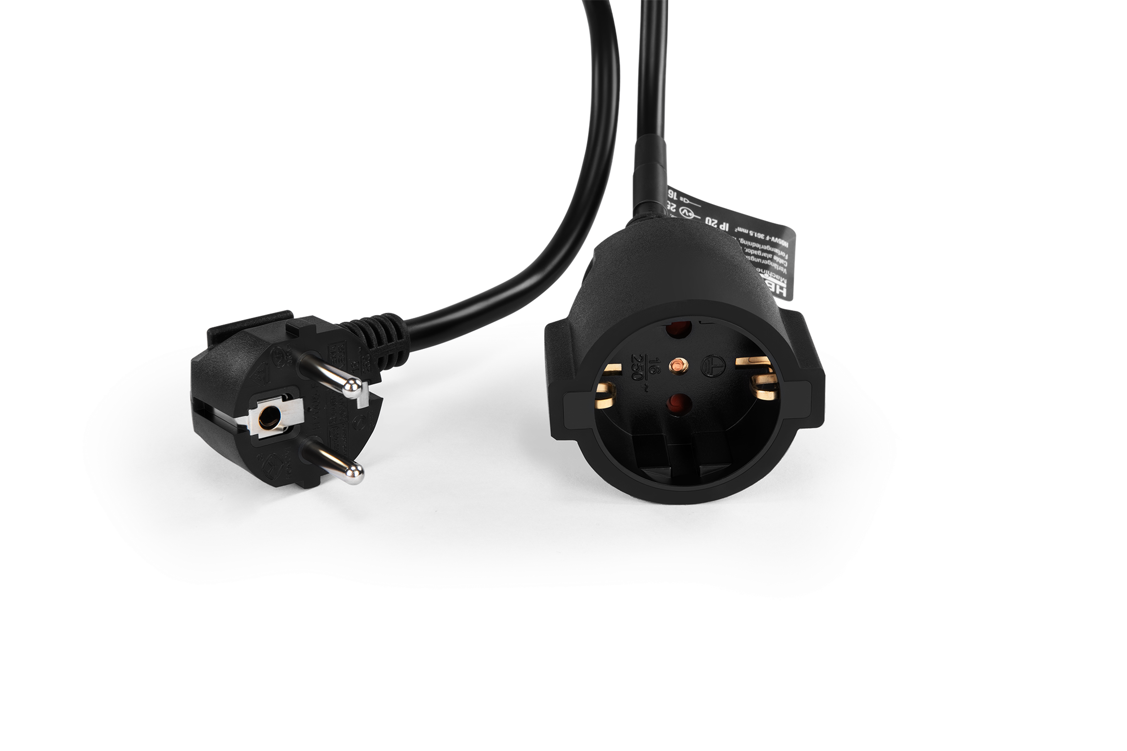 HBM prolunga H05VV-F 3G1,5 mm² 1 presa IP20 15 m Image 4