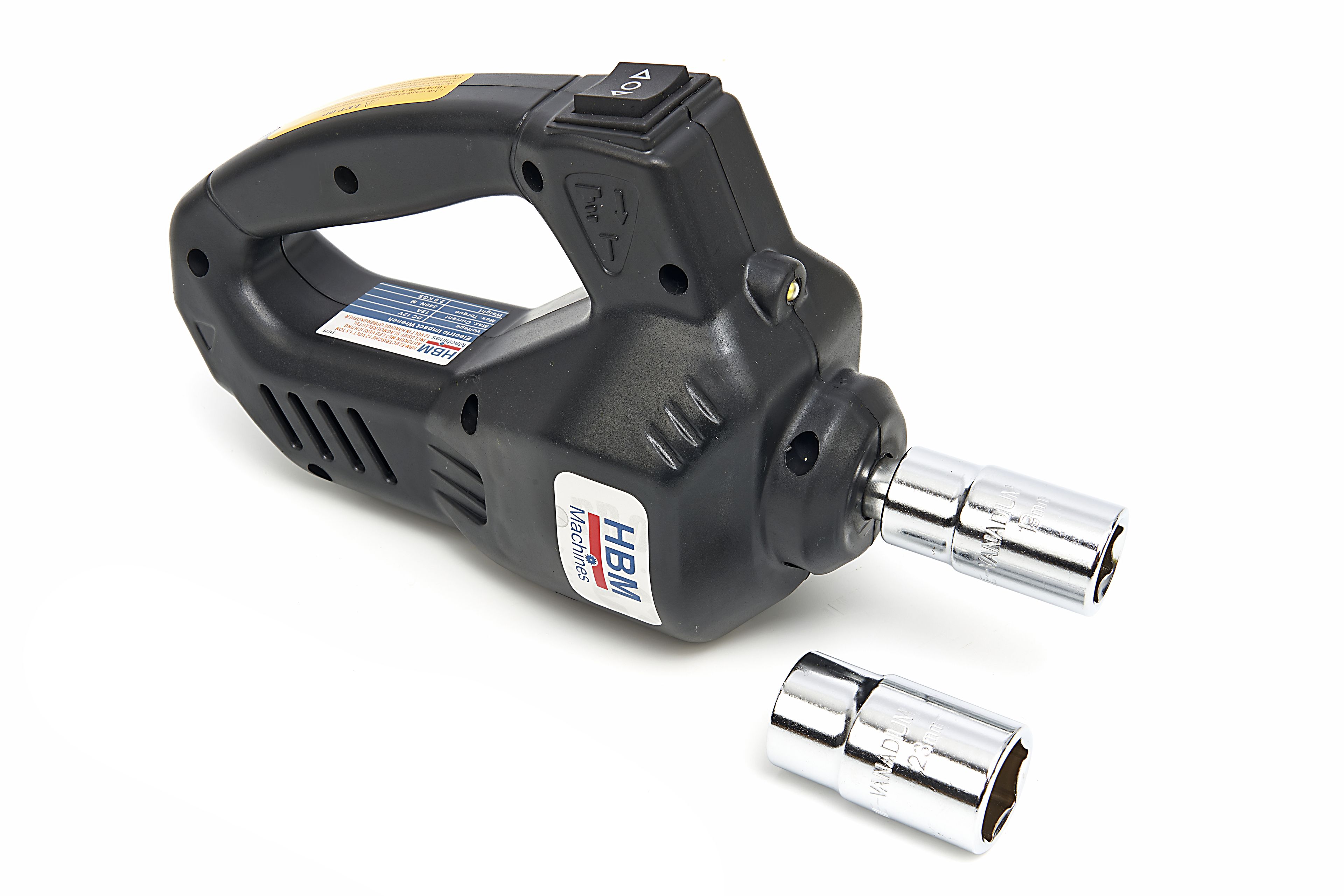 HBM Electric 12 Volt 1,5 Ton Car Jack With LED Lights Including Impact Wrench 12 Volt in Handbag Image 10
