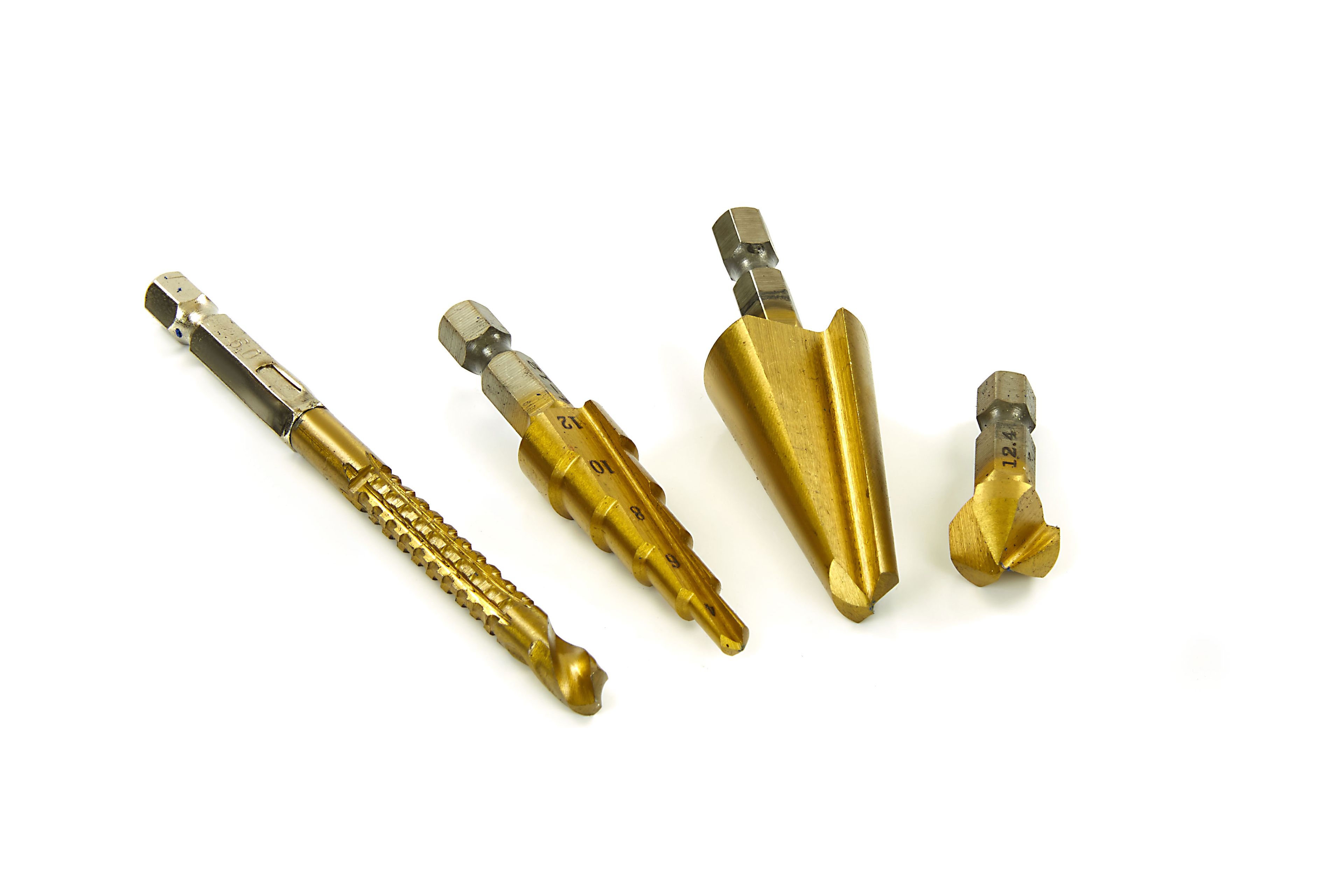 HBM 4 Delige TIN Plaatborenset met HEX aansluiting Image 3