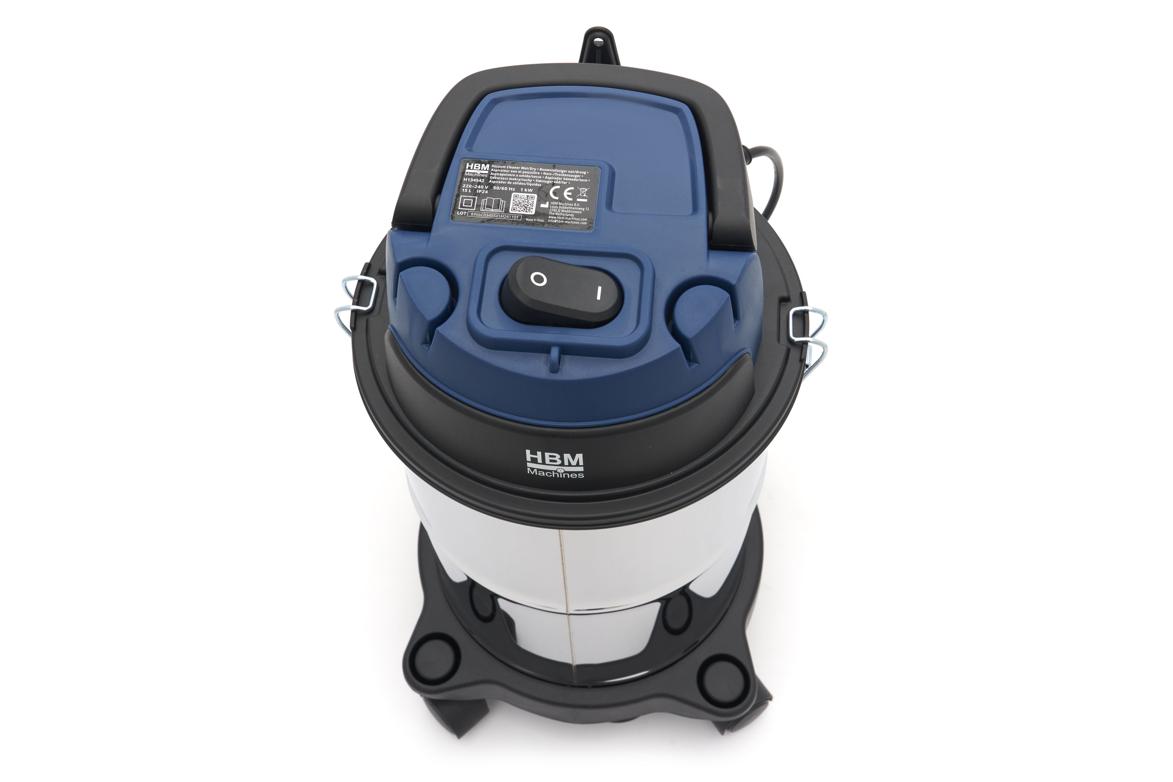 HBM bouwstofzuiger nat/droog 1000W 15L Image 8