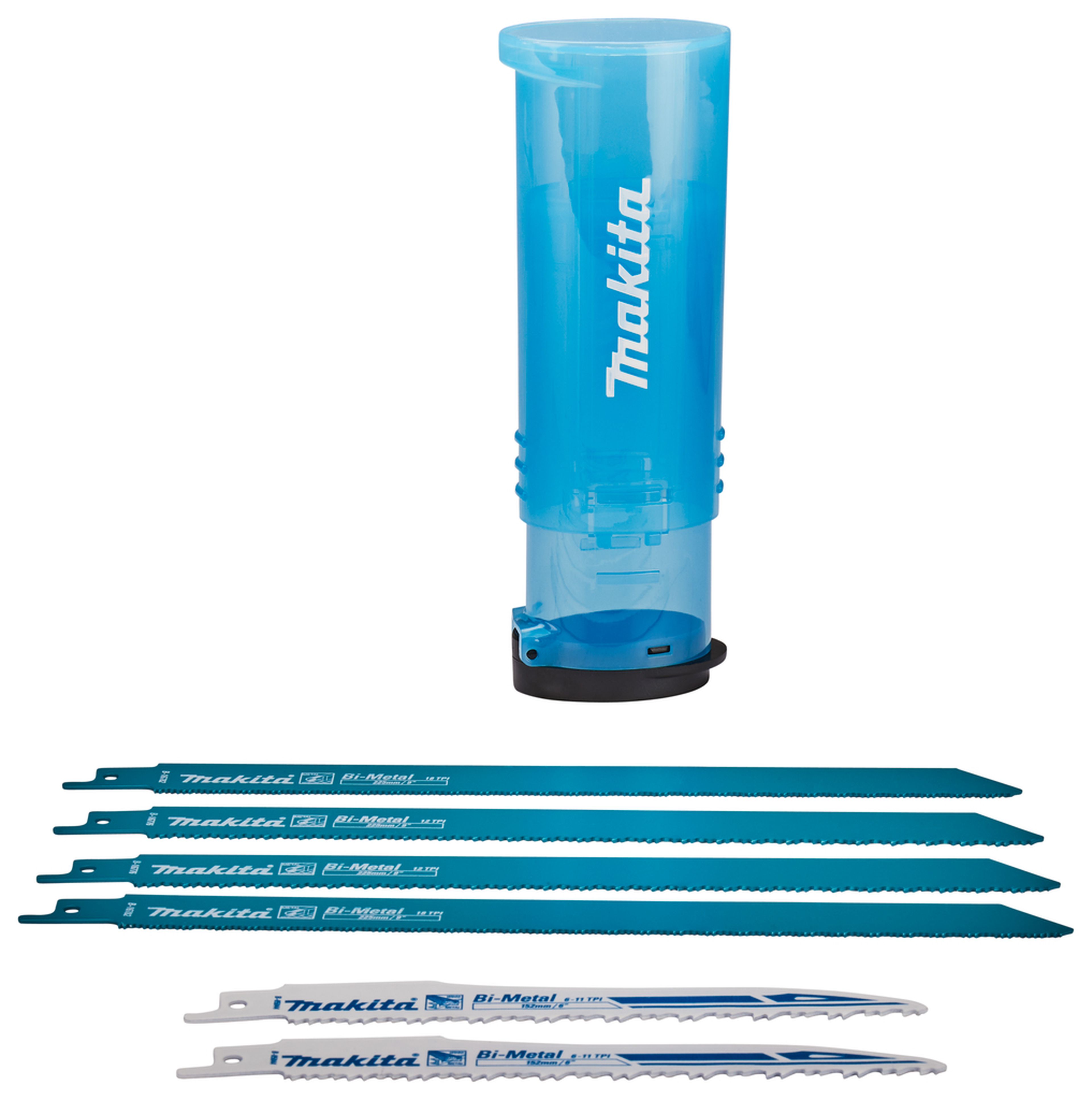 Makita Jeu de lames de scie alternative 6 pièces bois/métal