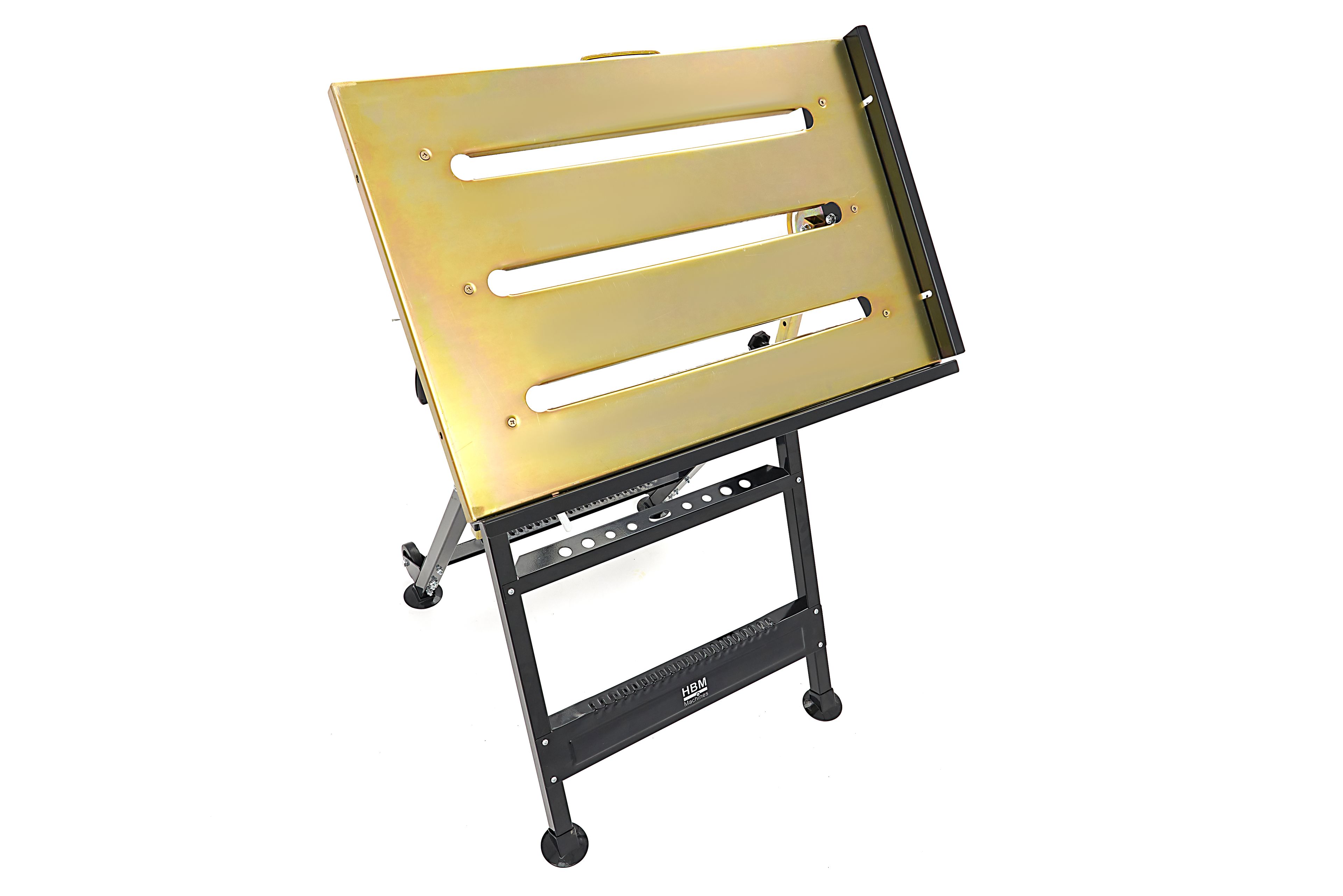 HBM Tavolo per saldatura 760 x 510 mm. Inclinabile e Regolabile in Altezza Image 3