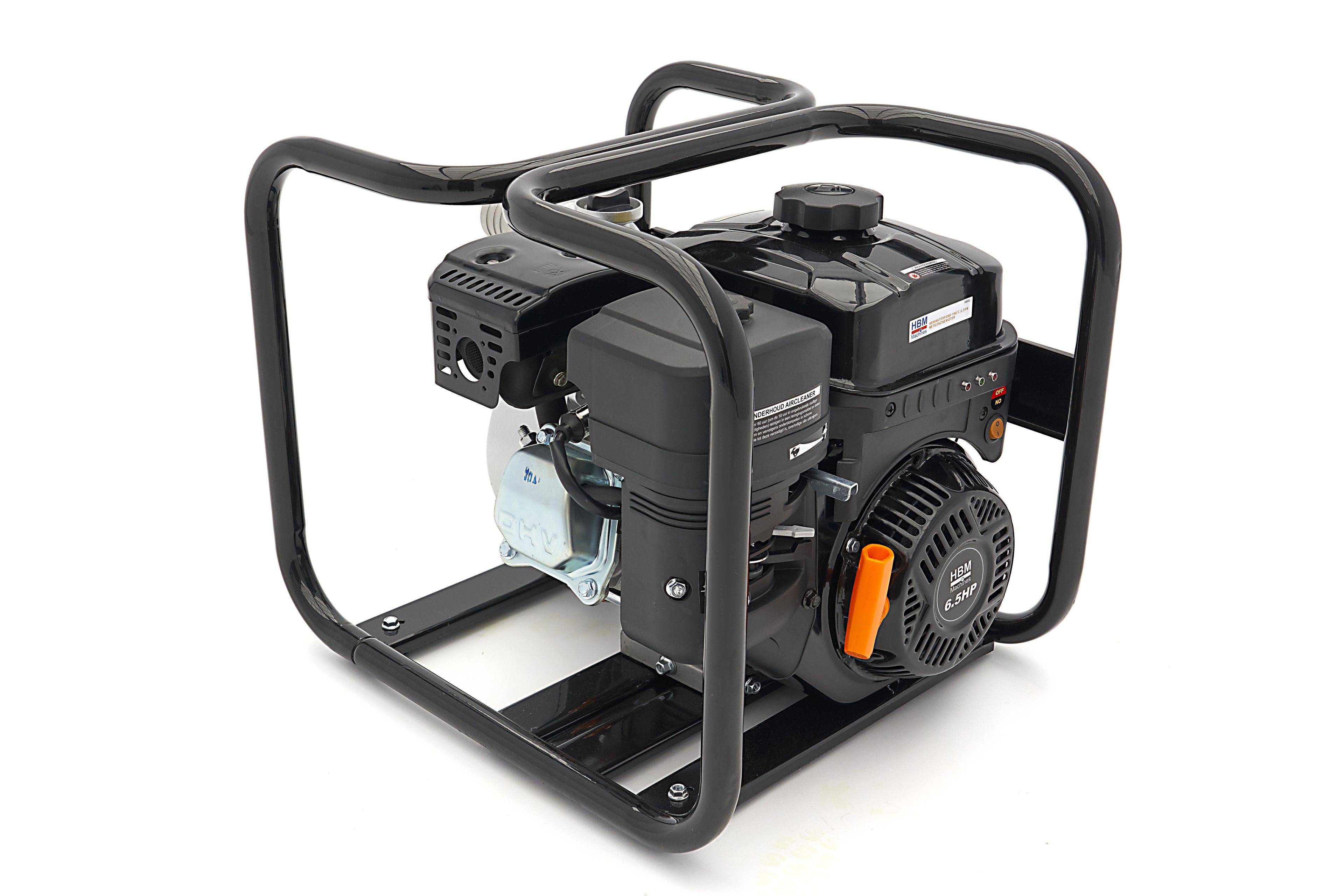 HBM Pompa dell'acqua 196cc. 6,5 HP con motore a benzina Image 5