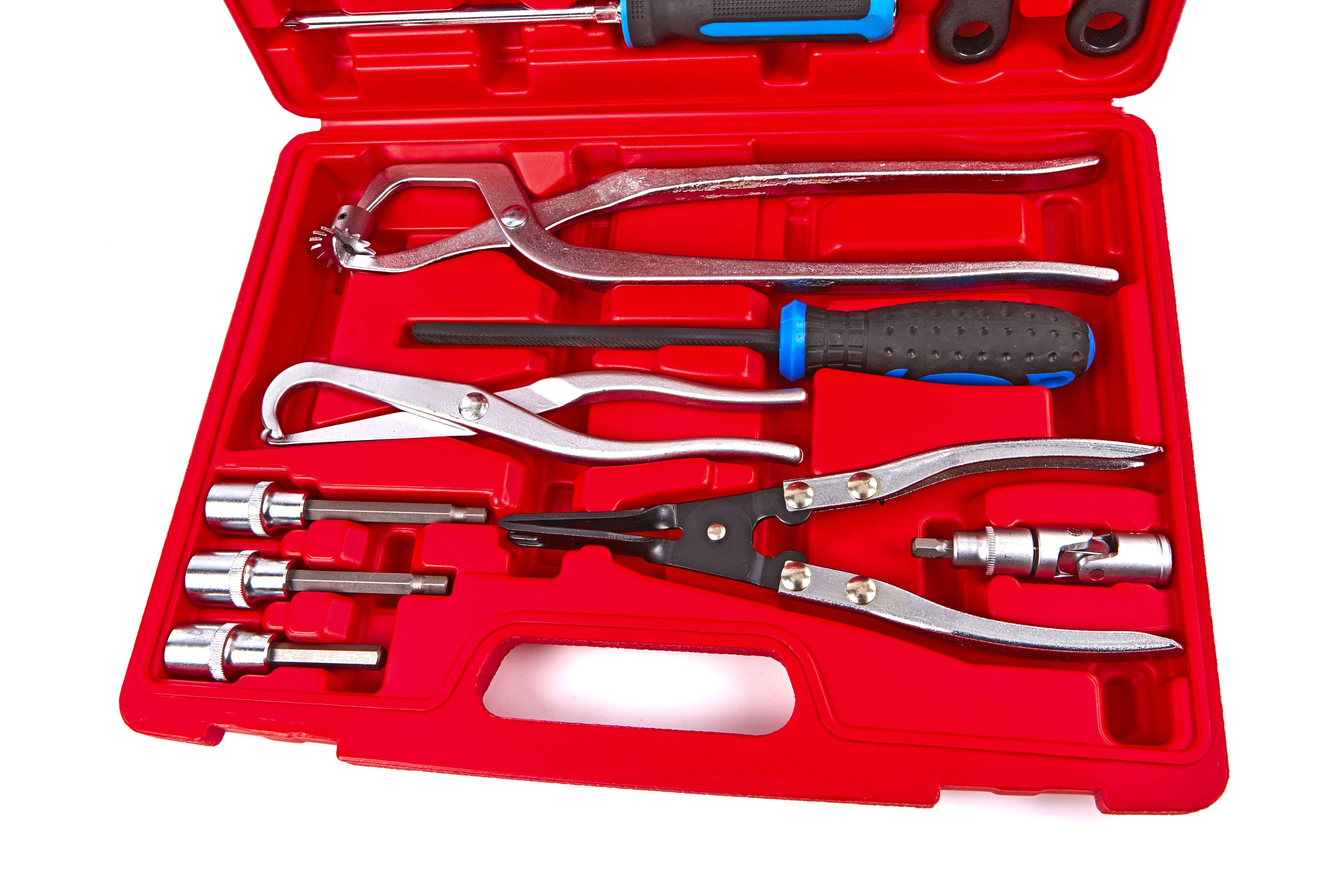 HBM Jeu d'outils de 15 pièces pour tambours de frein Image 2