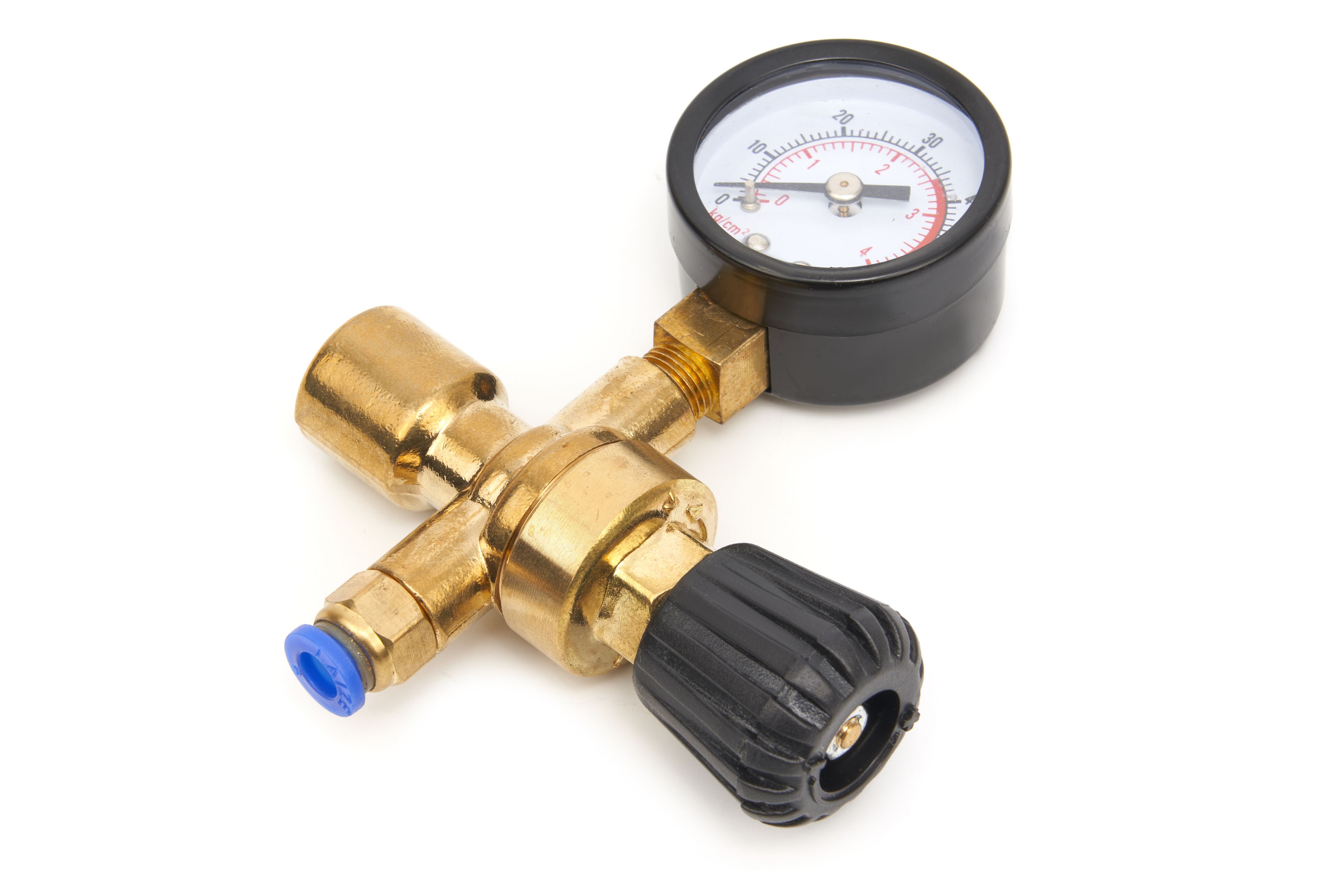 HBM Druckminderer mit Manometer für MIG-MAG Einwegflasche Image 3