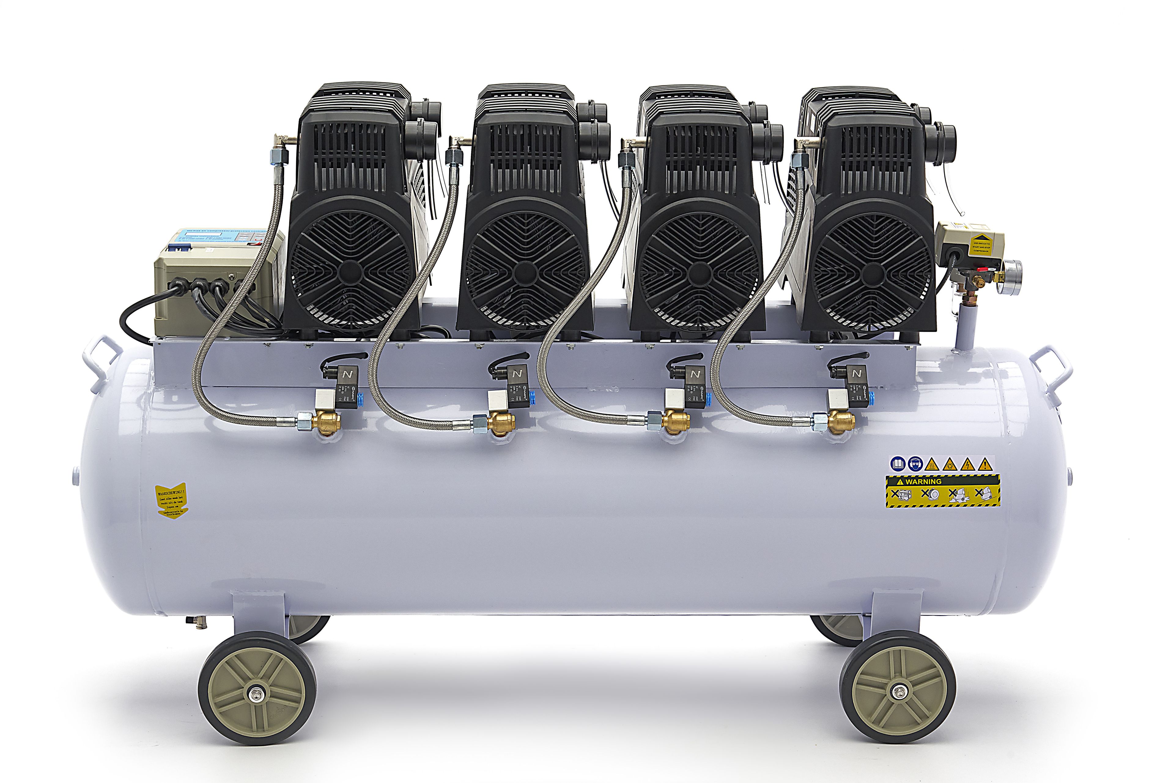 HBM 8 HP - 200 litres Compresseur professionnel silencieux SGS Image 8