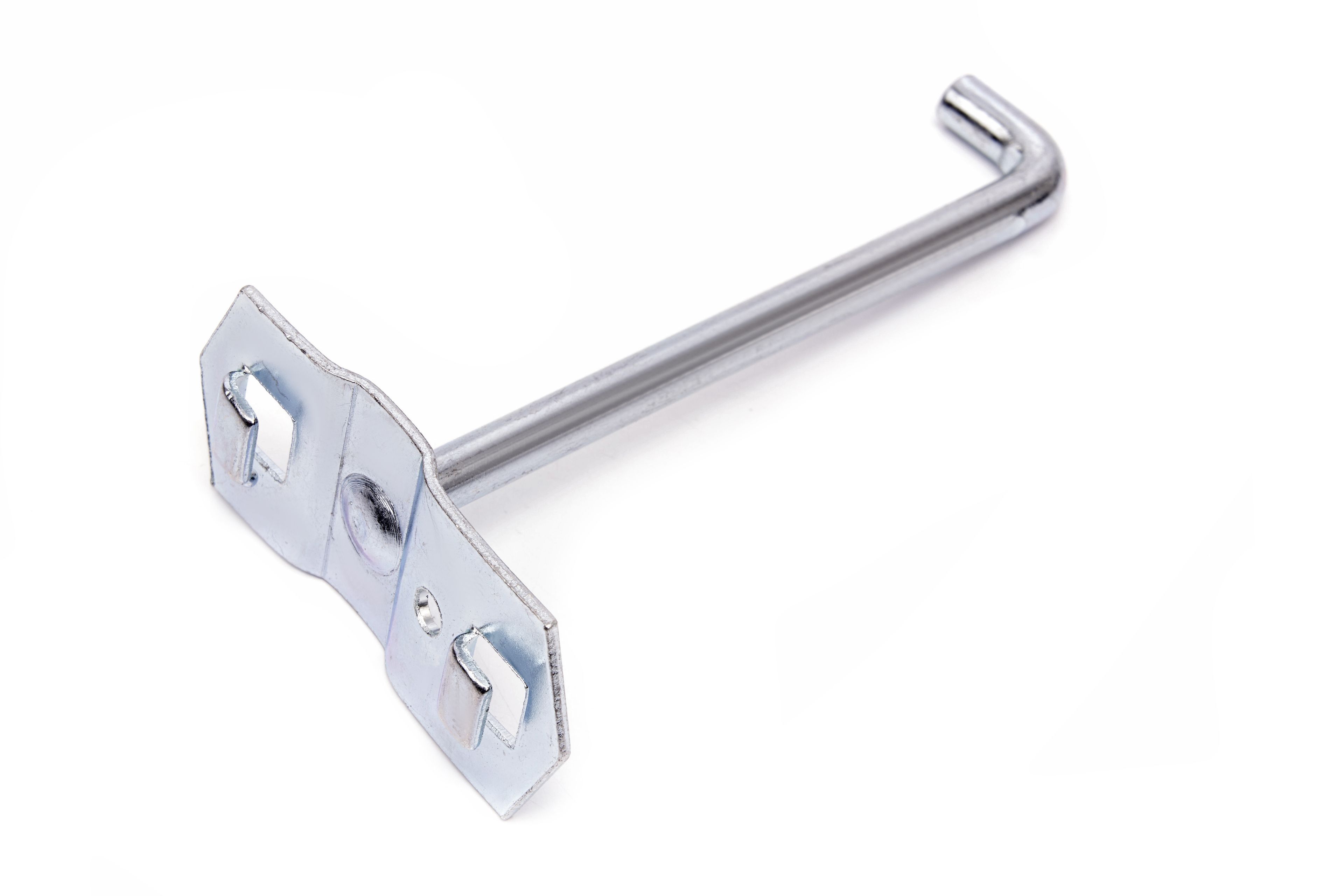 HBM enkele haak voor gereedschapswand - 100 x 6 mm