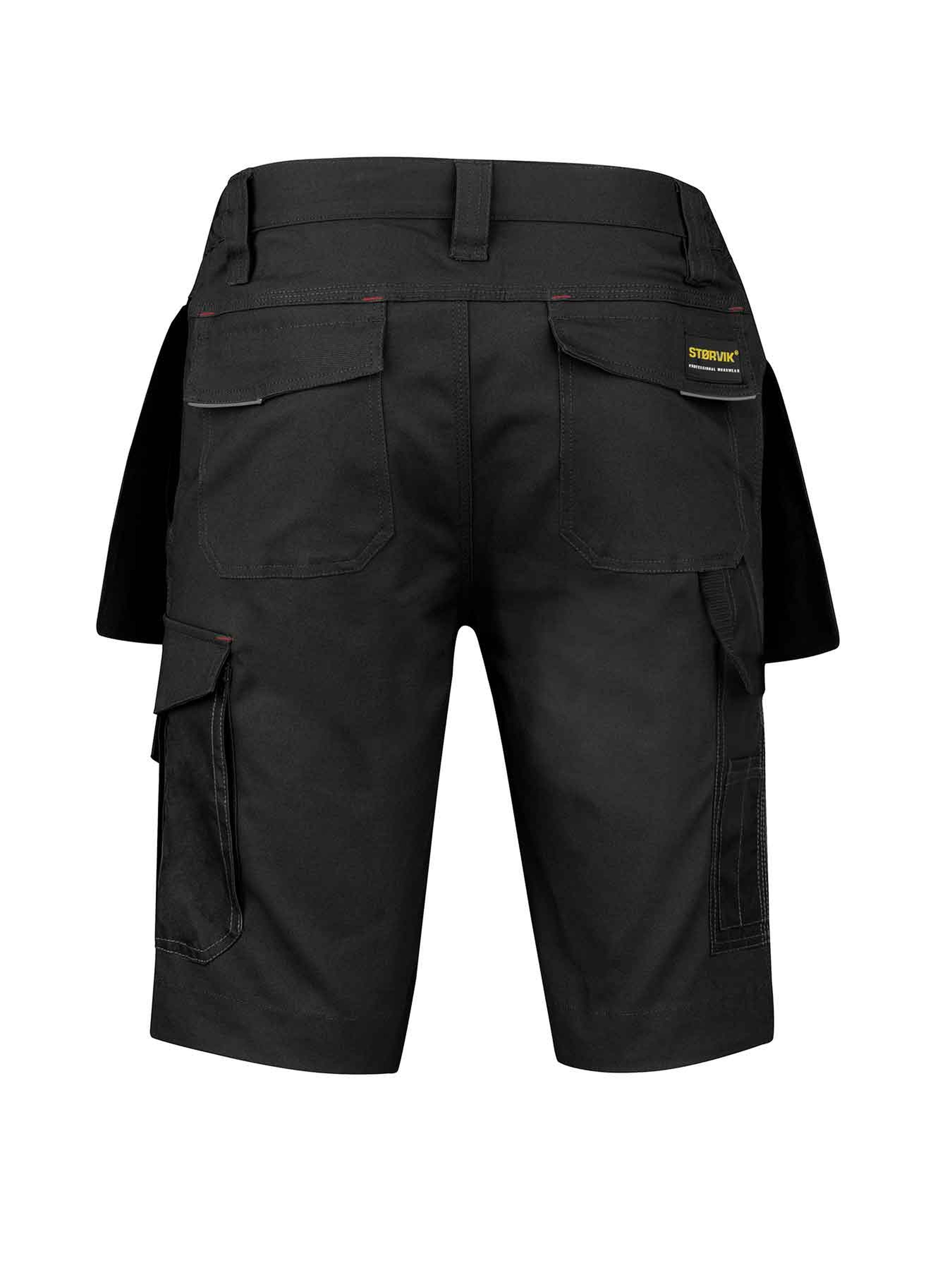 Kurze Stretch-Arbeitshose Storvik Thijs Schwarz XXL Image 5