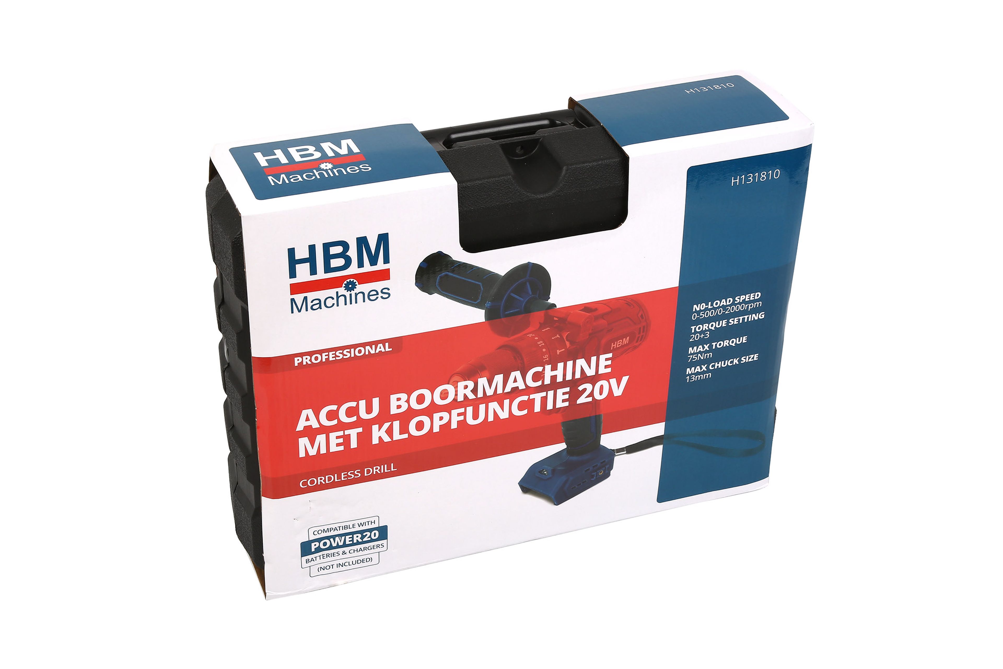 HBM Perceuse sans fil à percussion 20 volts Power20 Image 6