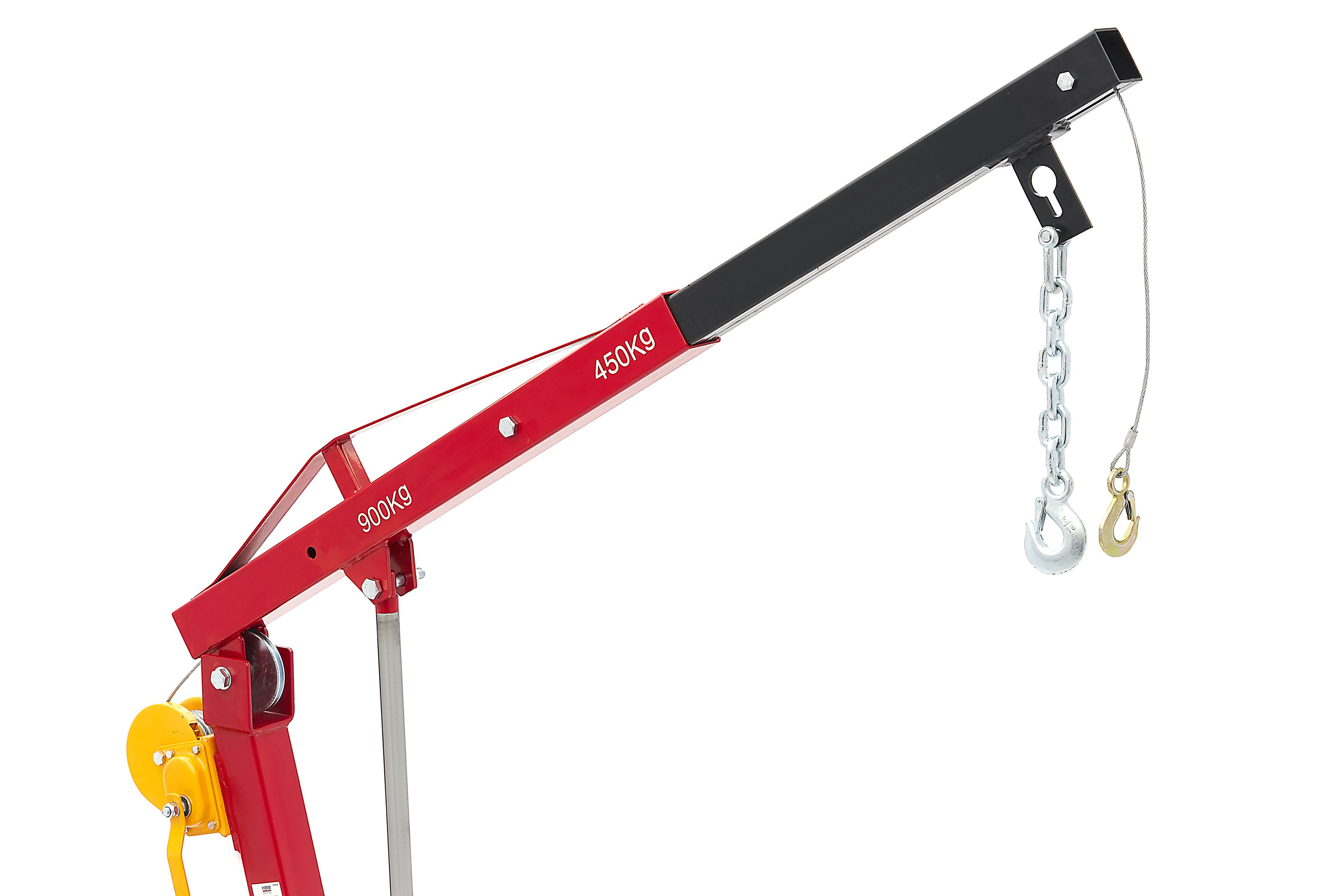 HBM Gru idraulica per rimorchio da 900 chilogrammi, gru di carico Image 14