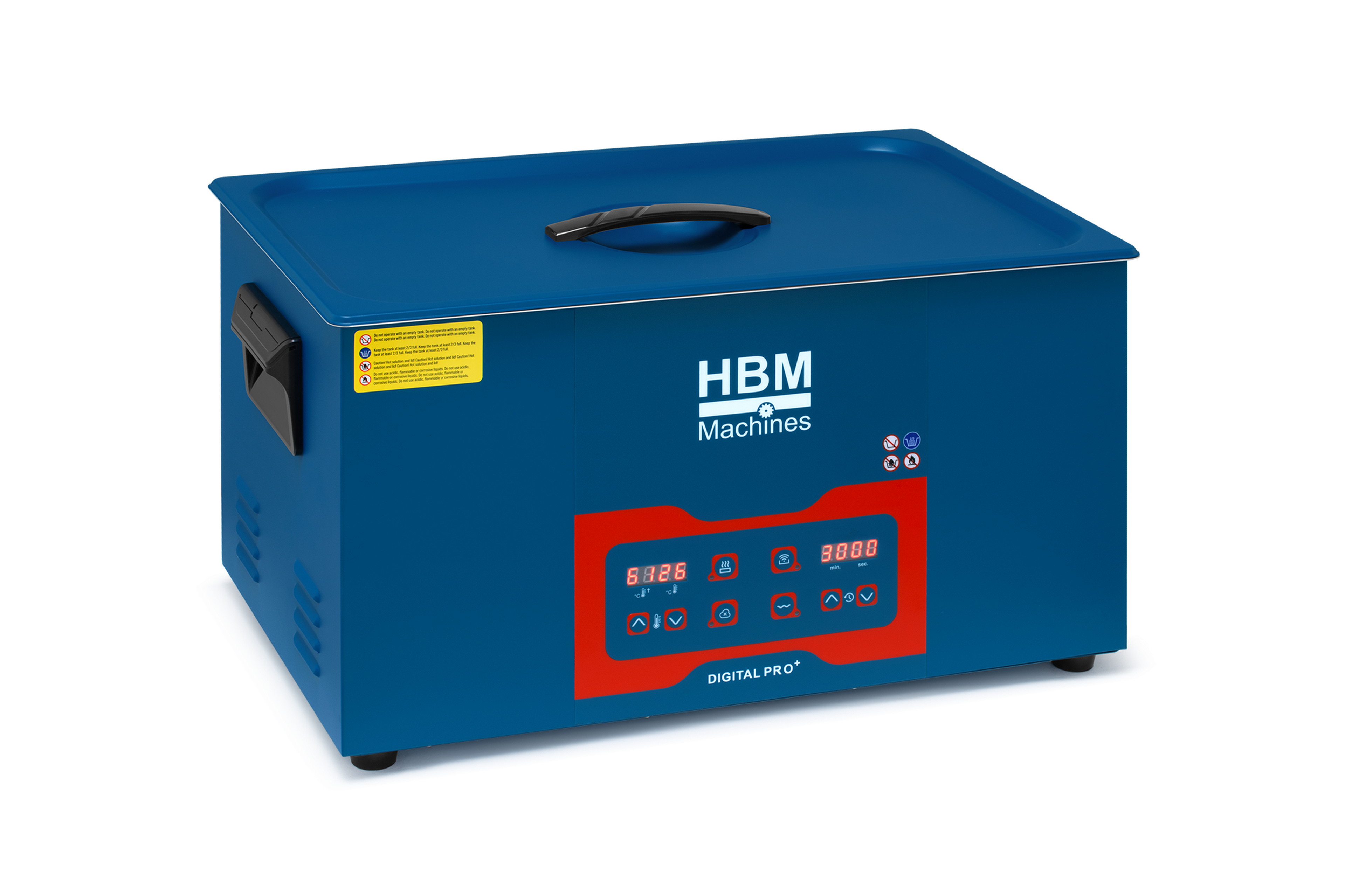 HBM pulitori ad ultrasuoni, blu 26,2 l Image 4