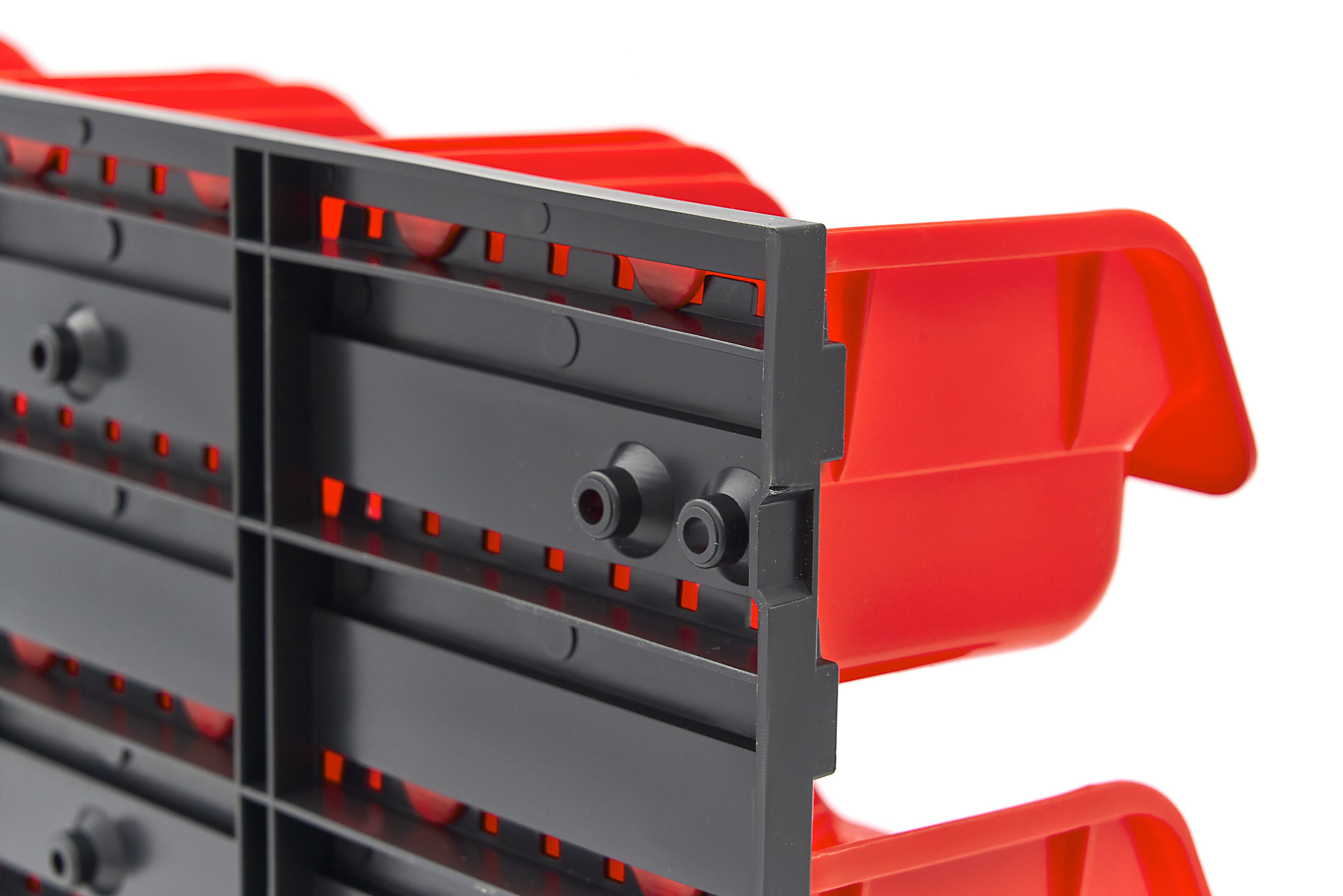 HBM Panel de Herramientas de 100 Piezas 96 Cajas de Almacenamiento en 3 Tamaños Image 6