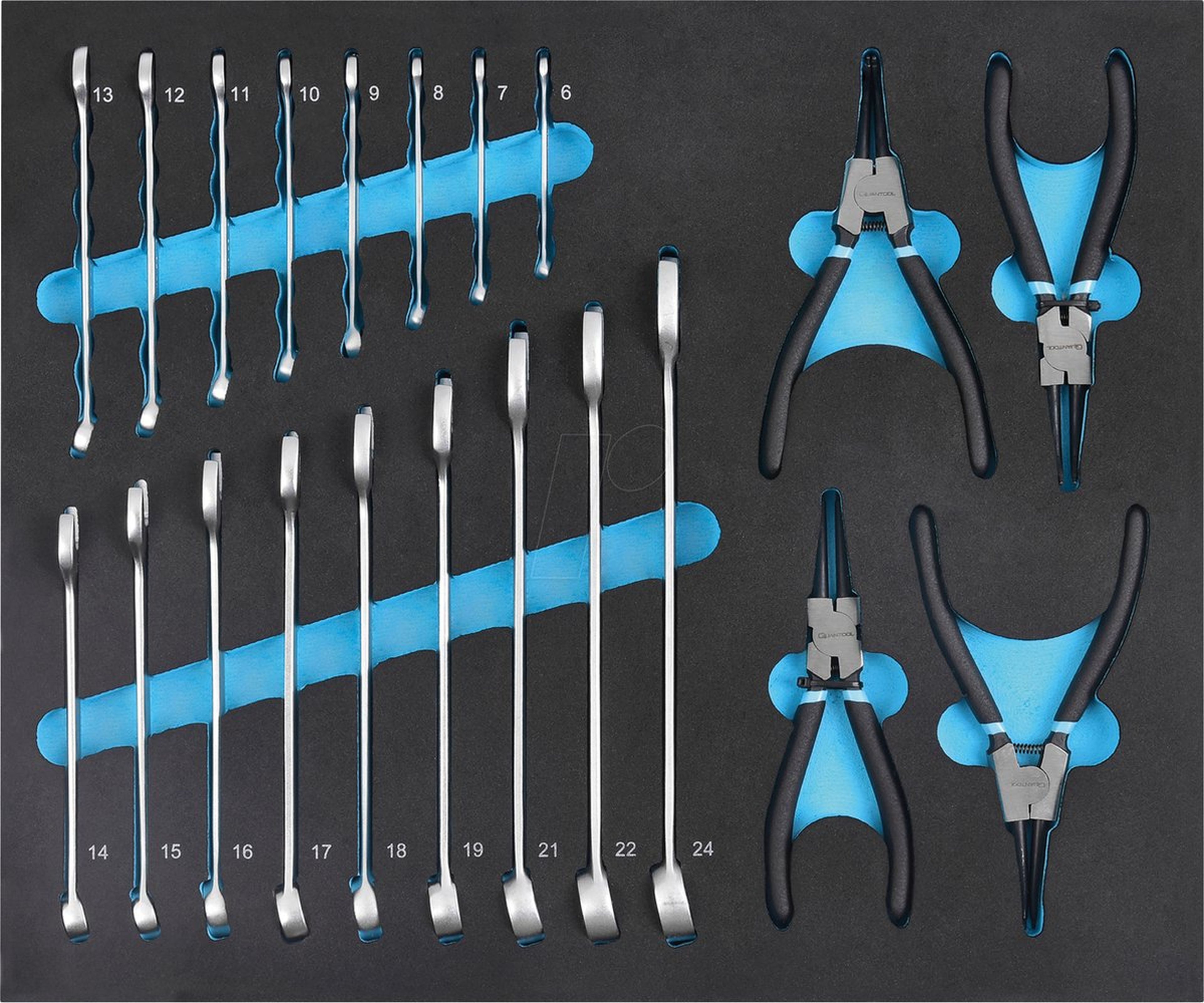 Chariot à outils Quantool Q25160 - 217 pièces Image 5
