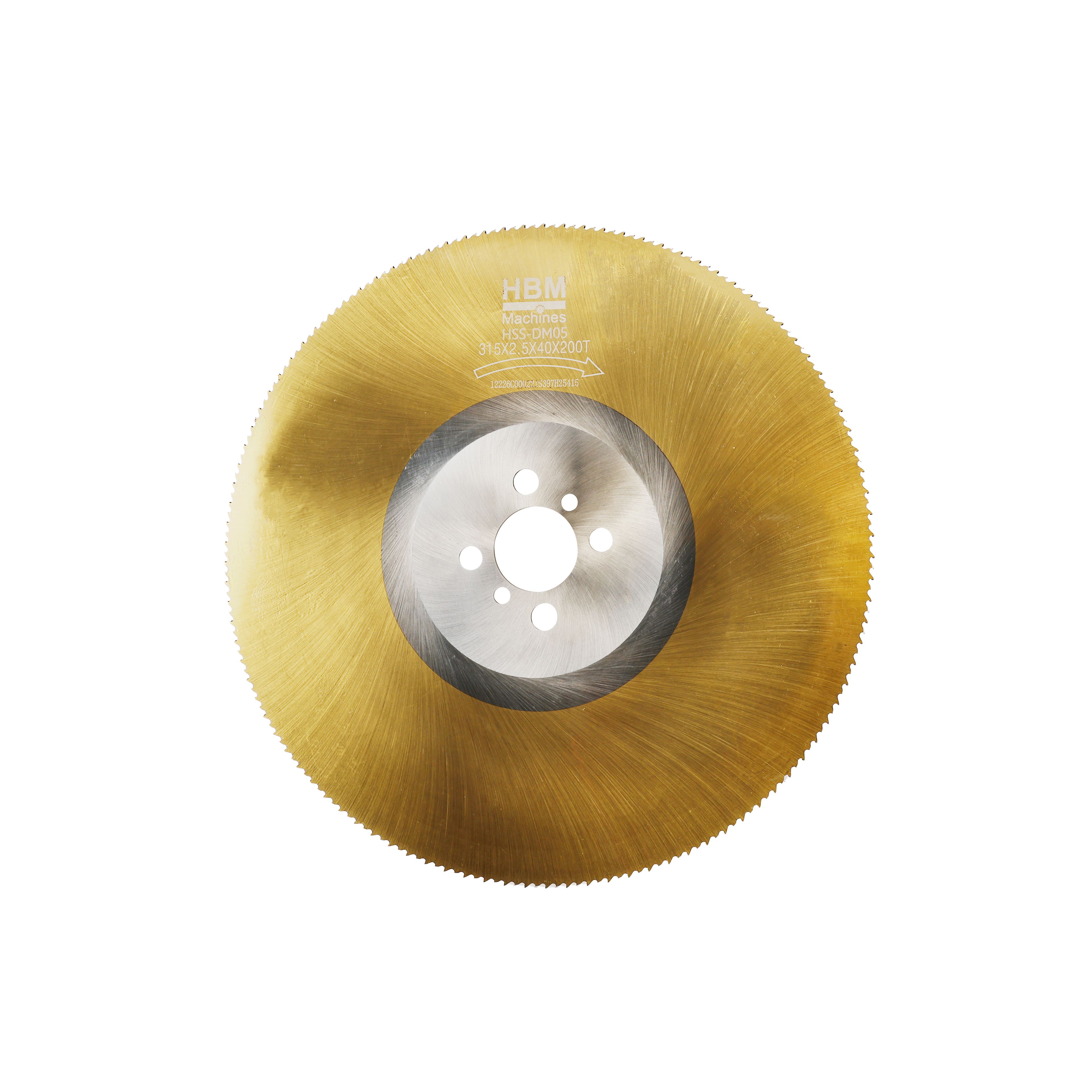 HBM Afkortzaagbladen 315 mm roestvrij staal | 200 Tanden Image 1