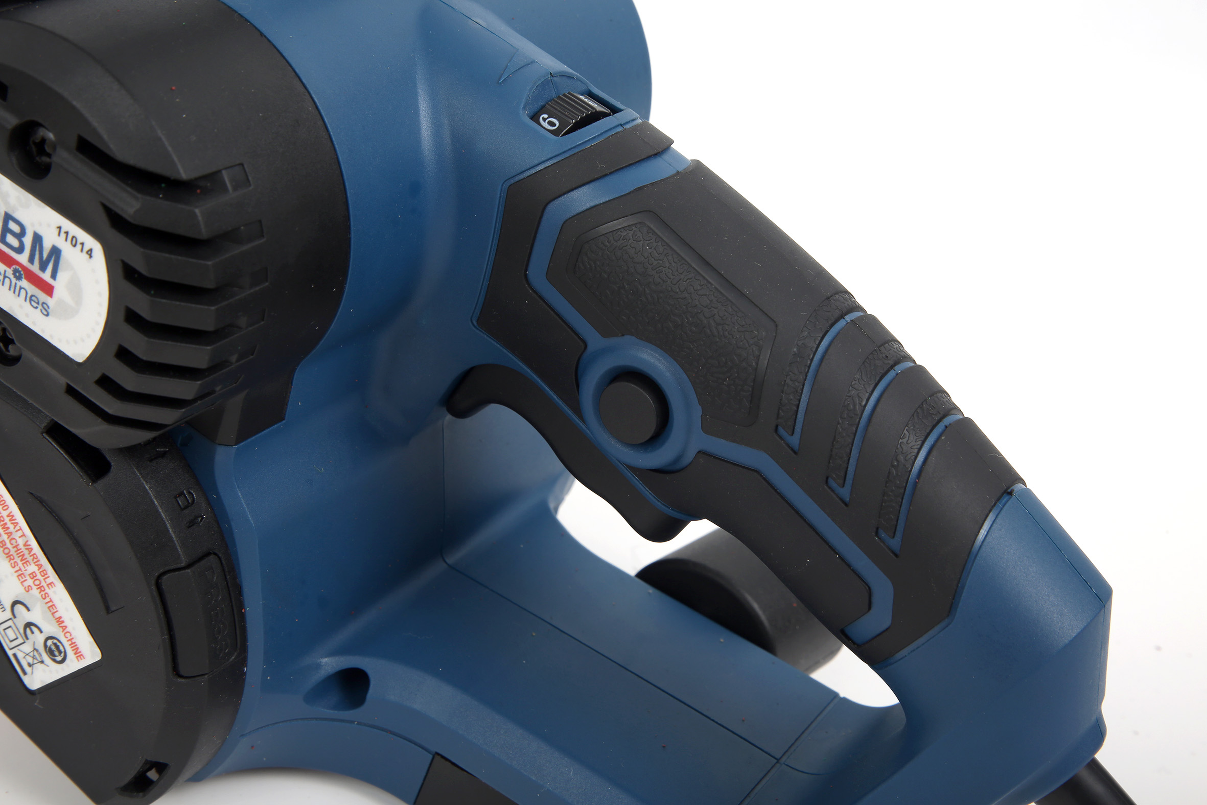 HBM 500 Watt Variable Satineermachine, Borstelmachine Inclusief 3 Borstels Image 8