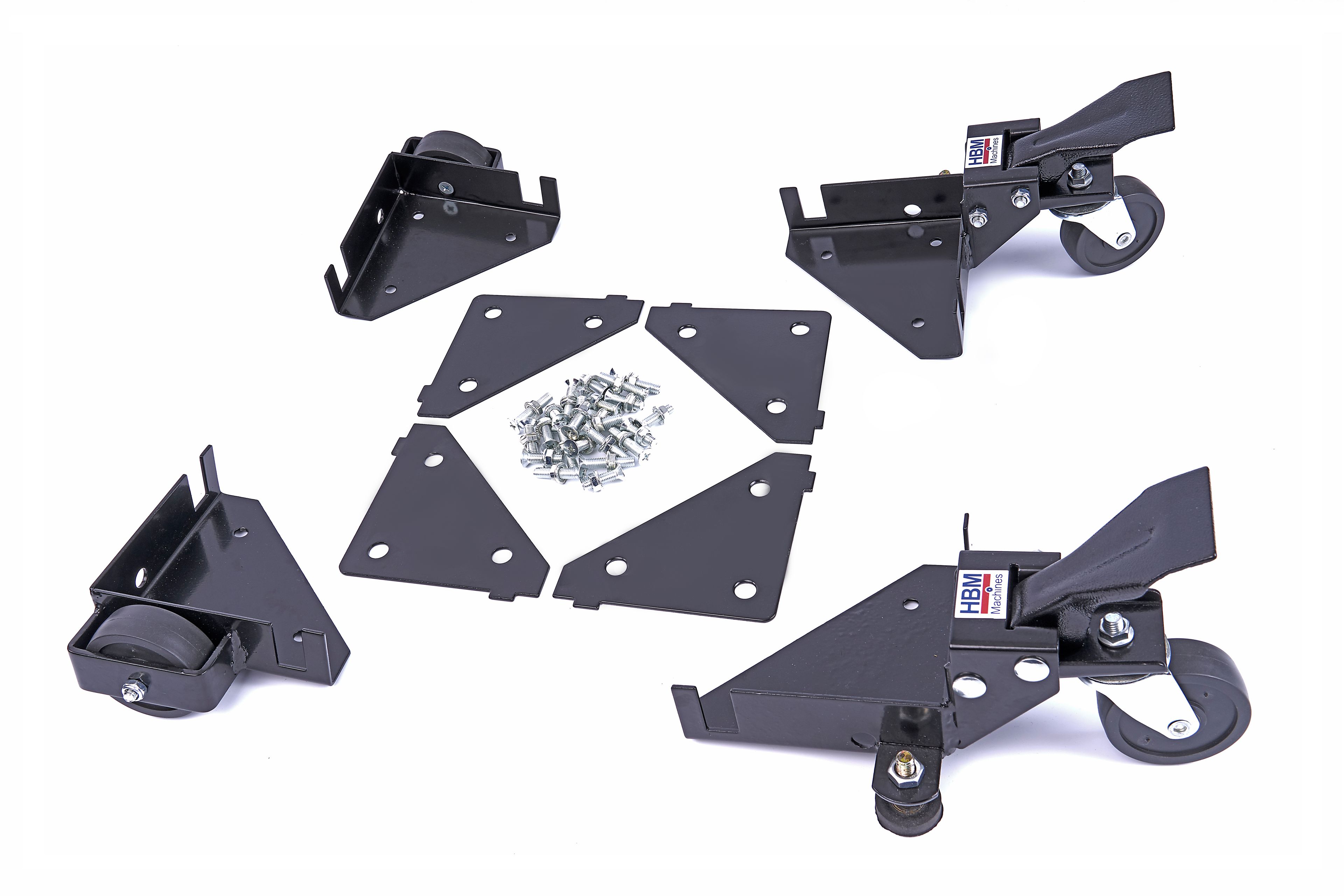 HBM Universeel Onderstel, 4 Delige Wielenset 250 Kg