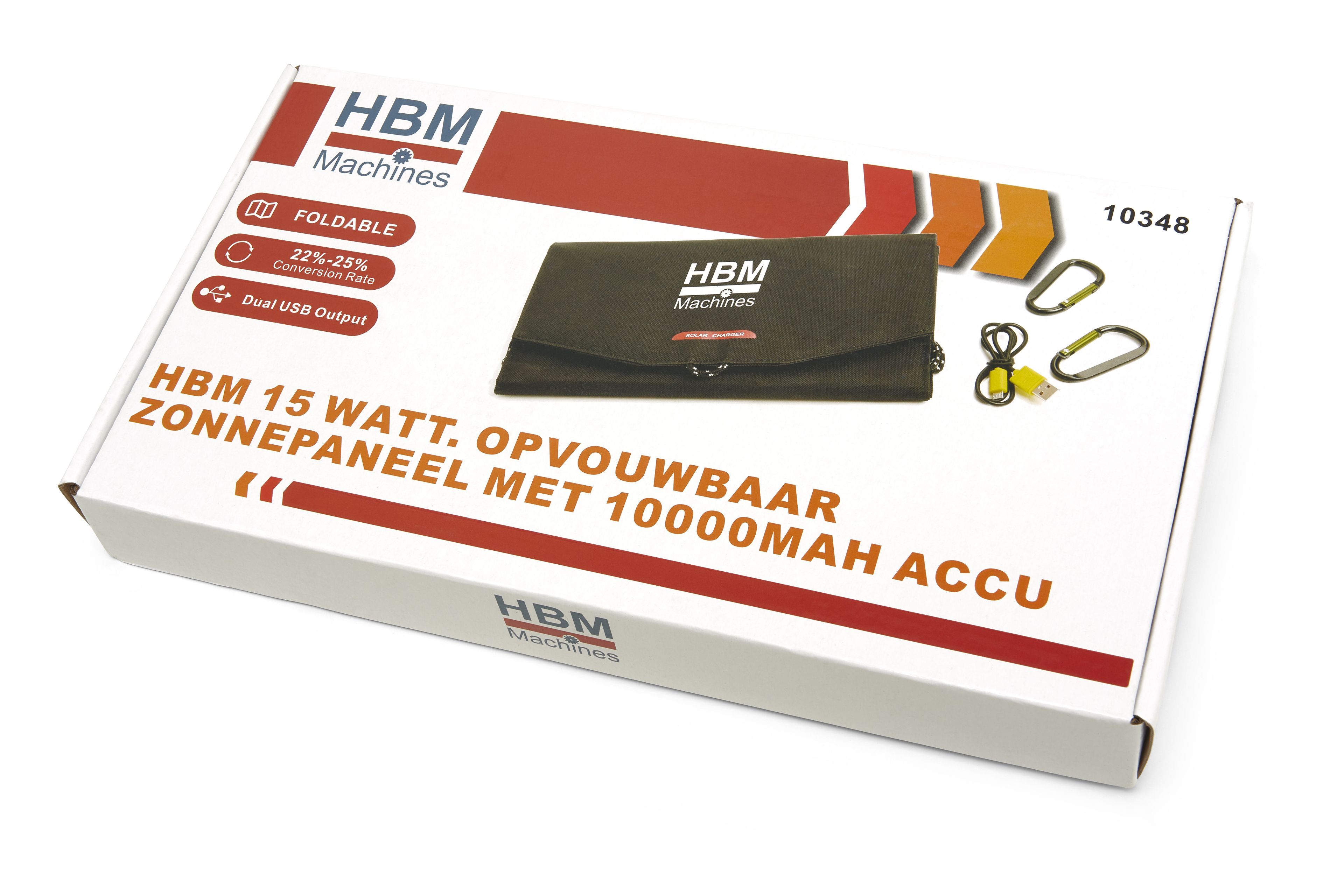 HBM 15 Watt. Pannello Solare Pieghevole Con Batteria da 10000MAH Image 7