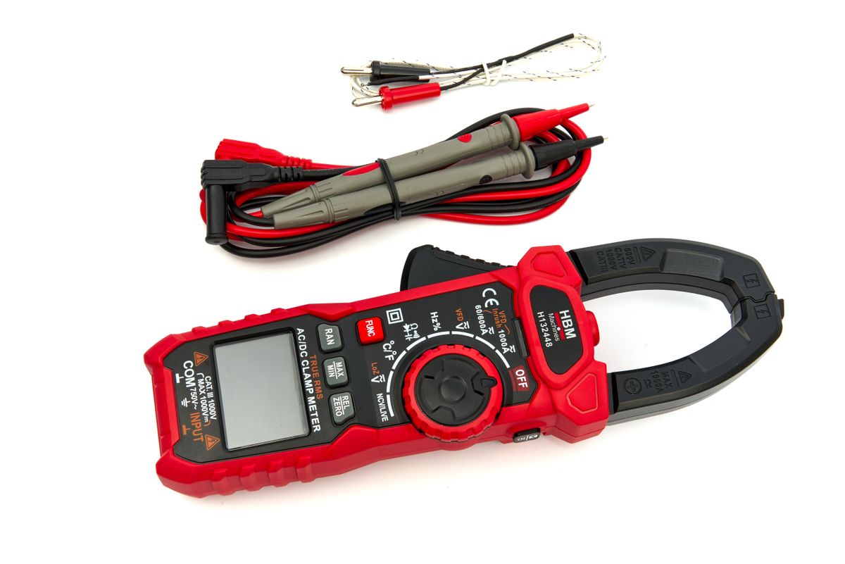 Medidor de pinza HBM