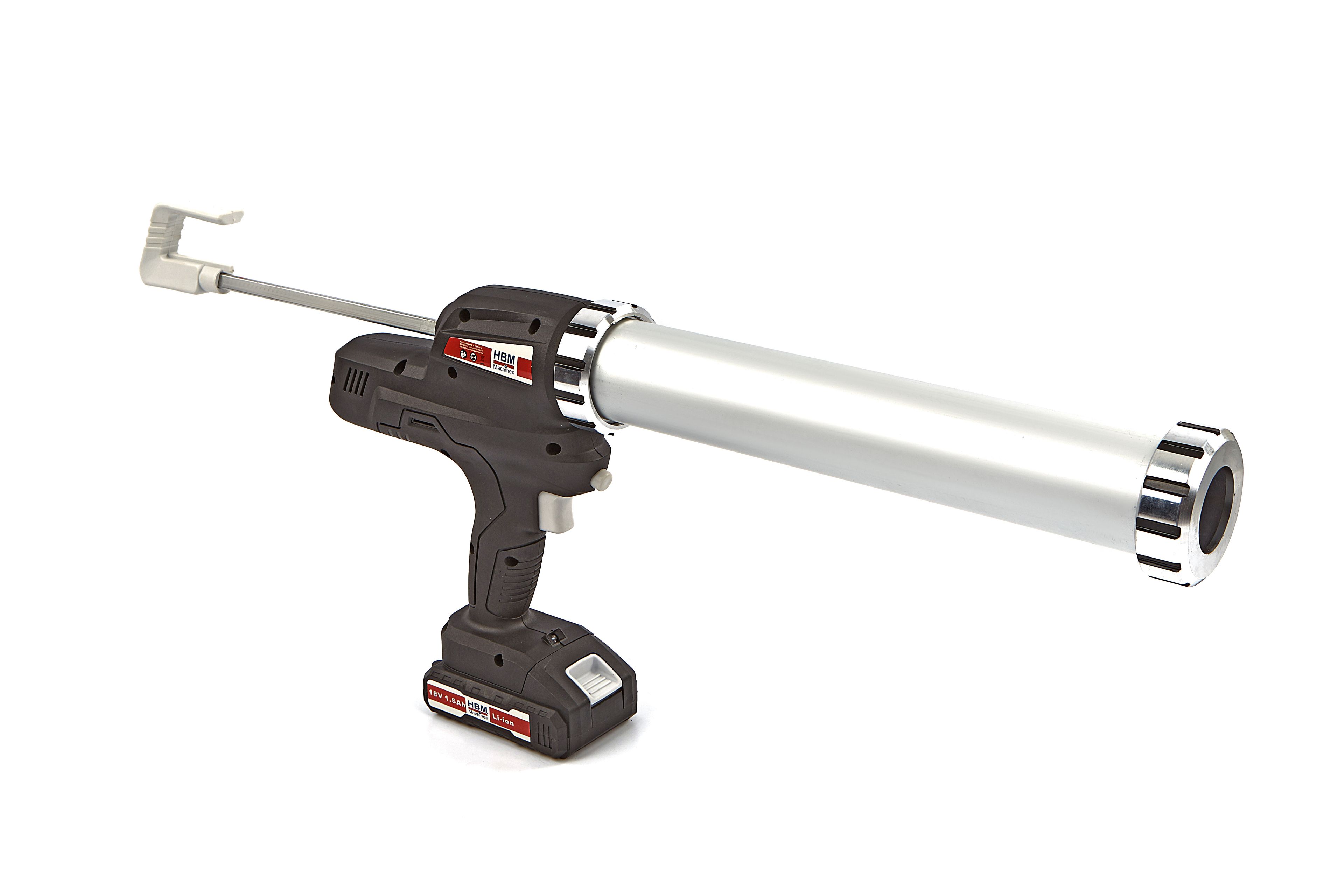 HBM Pistola elettrica per calafataggio completa 18 Volt Image 7