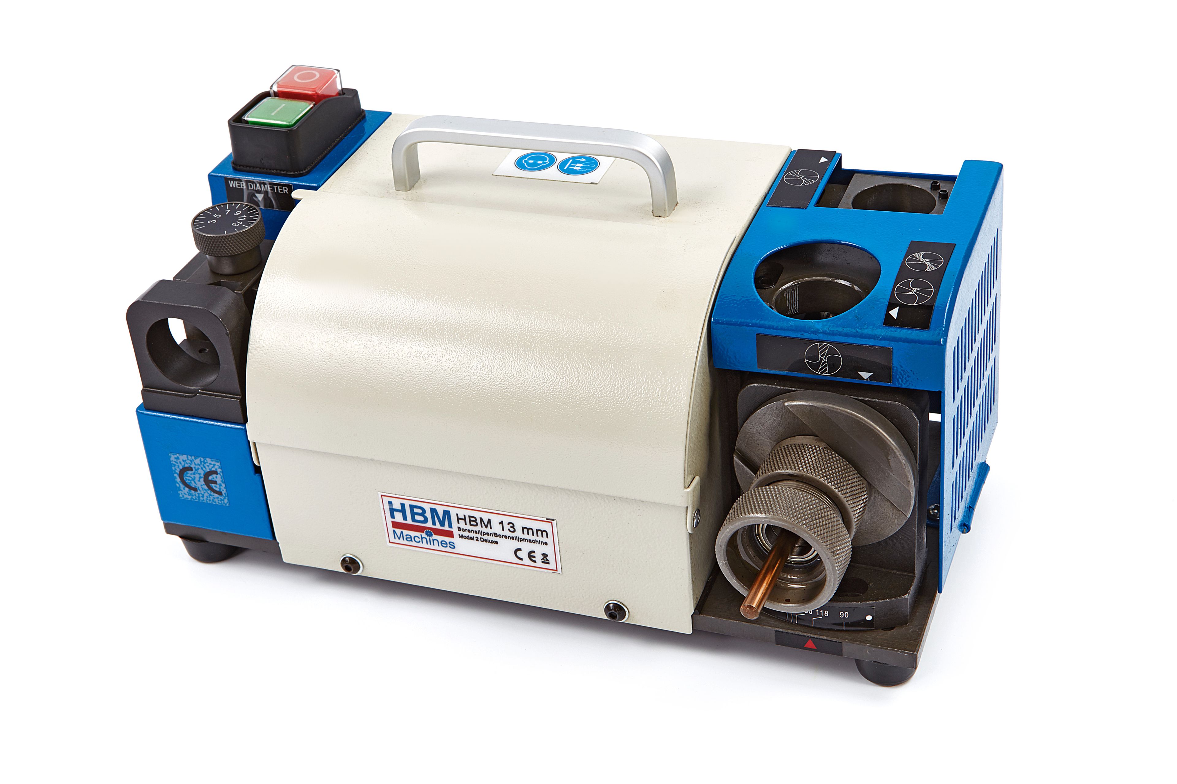 HBM 13 mm Bohrerschleifer, Bohrerschleifer Deluxe Modell 2 Image 3