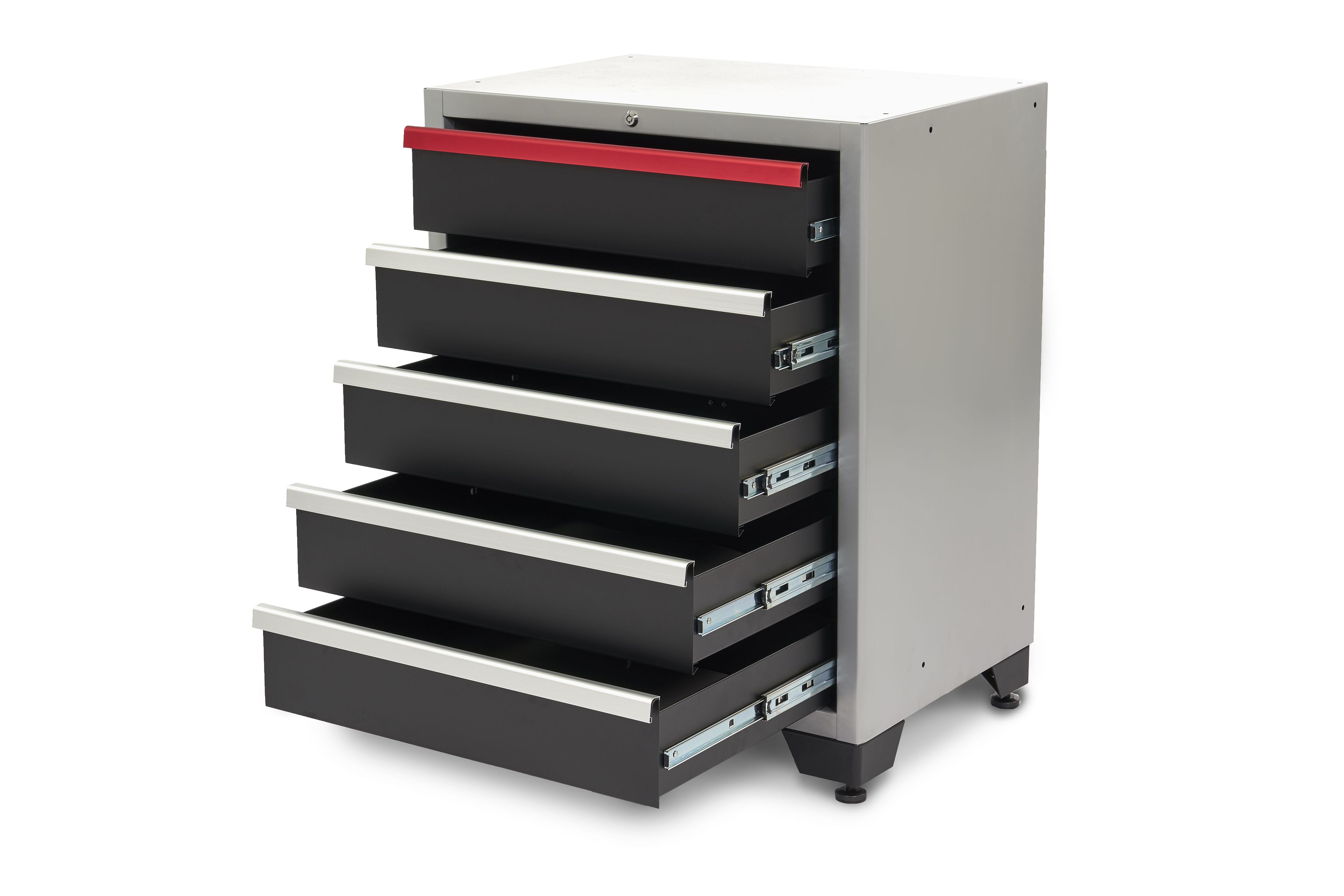 HBM Armadio portautensili professionale deluxe a 5 cassetti per arredamento da officina Image 4