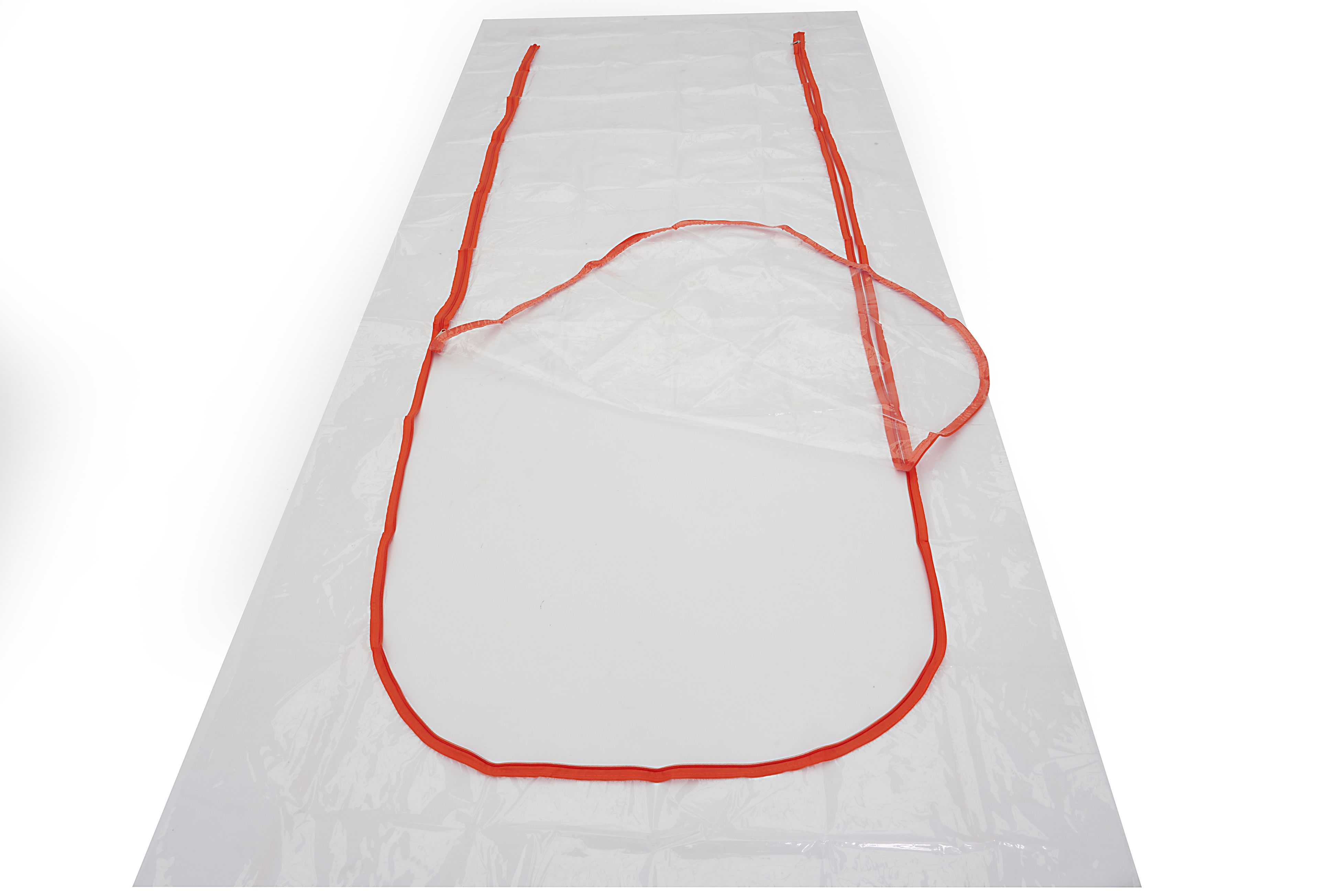 HBM Porta di Stoffa Filtro di Stoffa Pellicola di Chiusura con Zip 210 cm Image 2