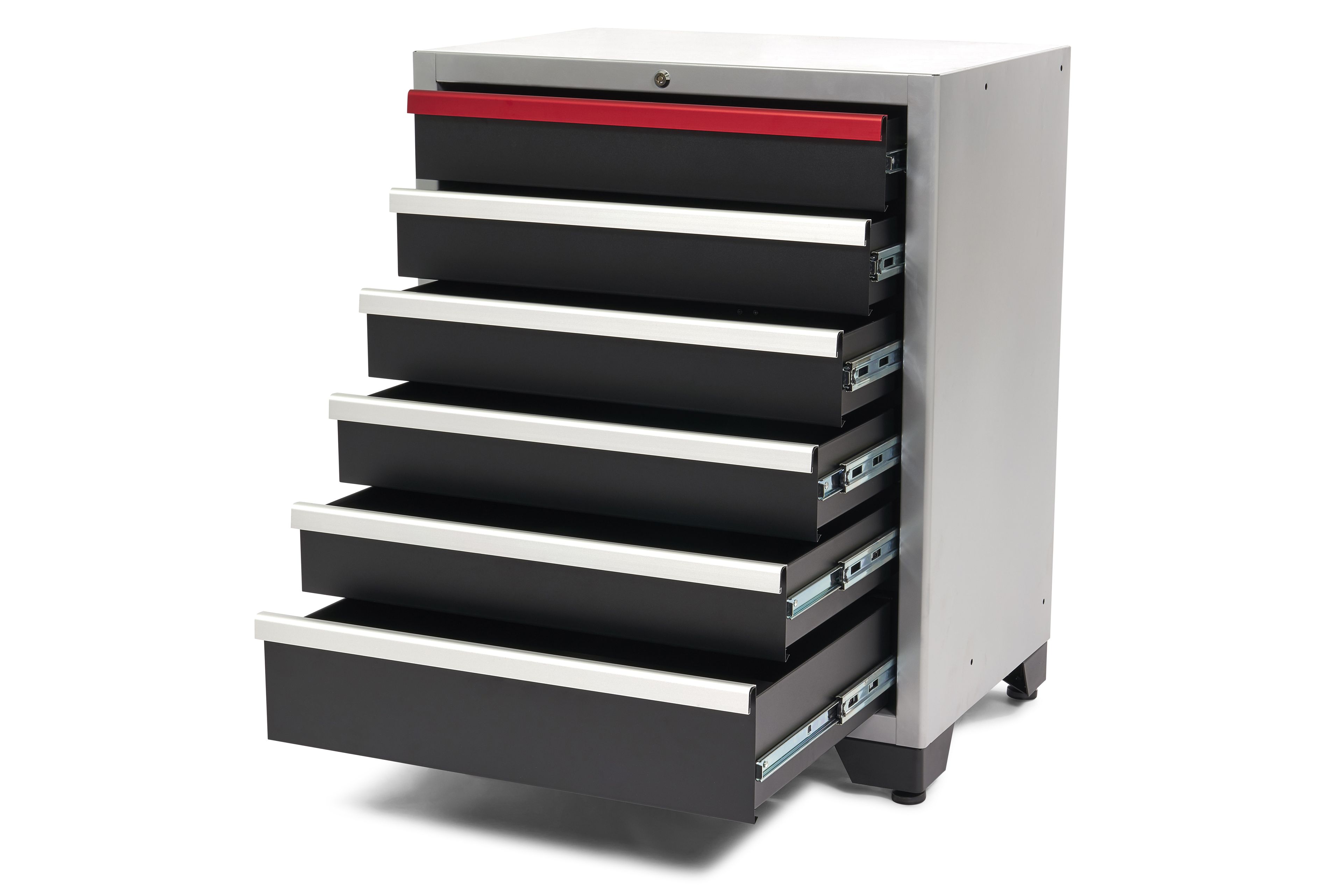 HBM Armadio portautensili professionale deluxe a 6 cassetti per l'arredamento di officine Image 4