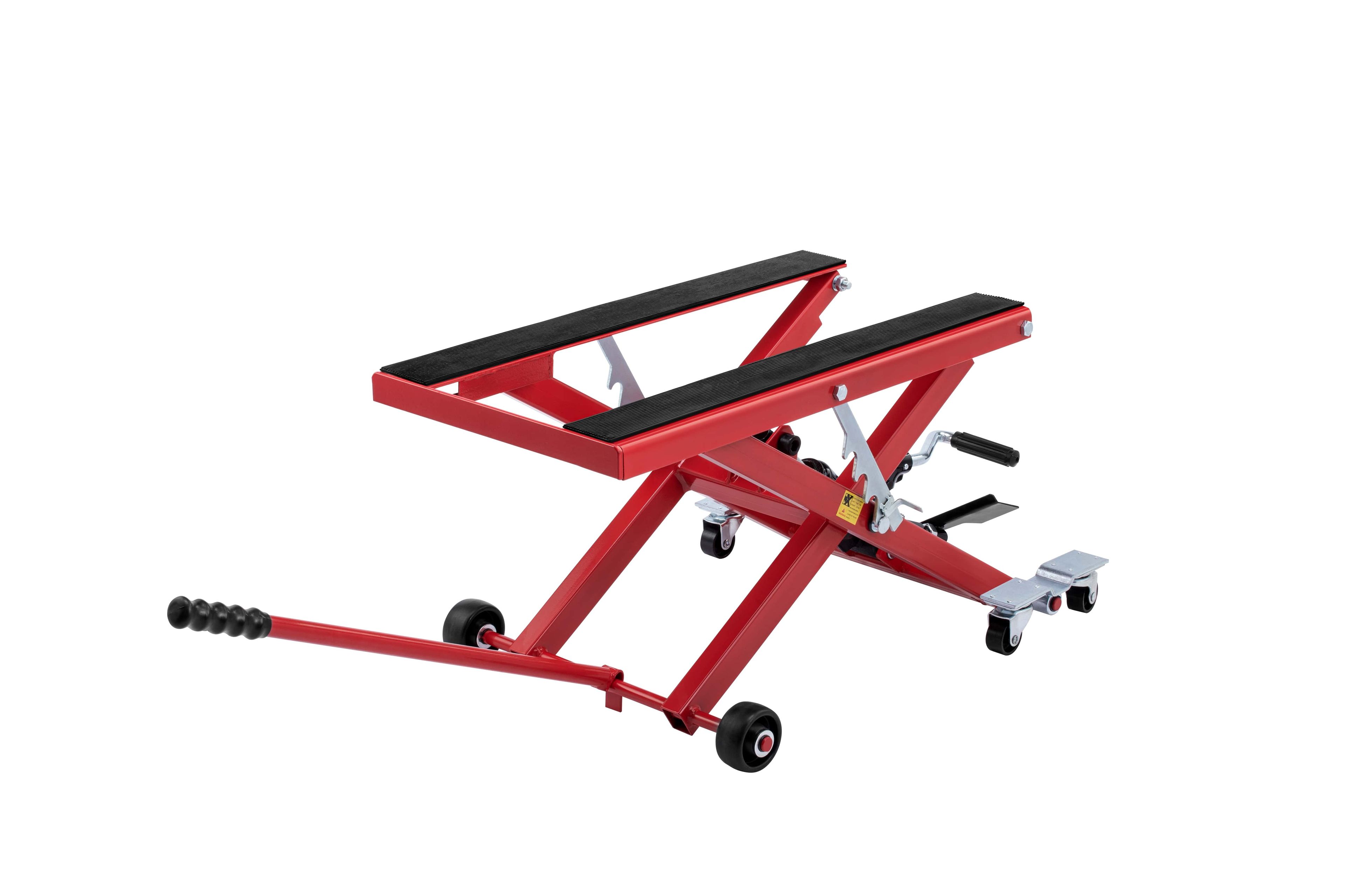 Pont élévateur mobile universel pour moto HBM - ROUGE Image 5