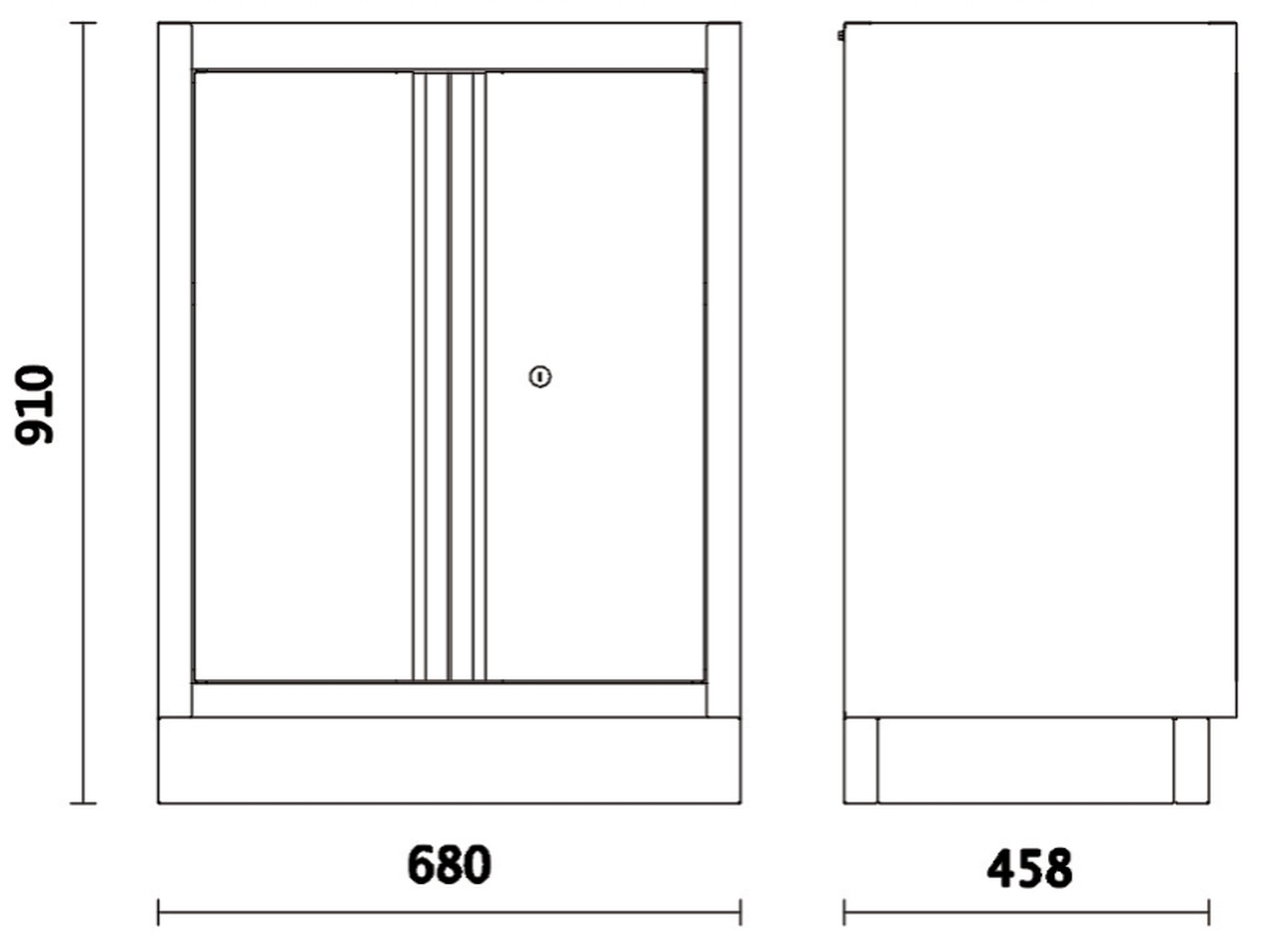 Beta gereedschapskast met deuren C45PRO MA Image 2