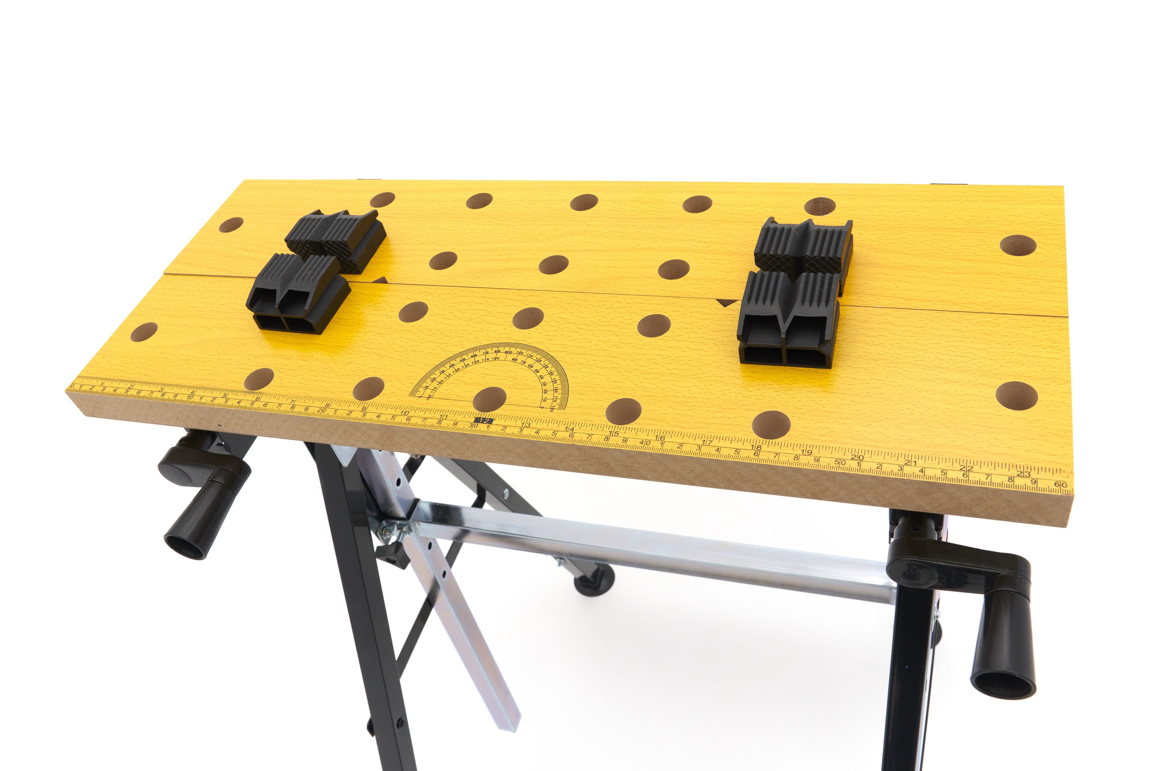 HBM draagbare werkbank, met in hoogte verstelbaar en kantelbaar werkblad Image 6