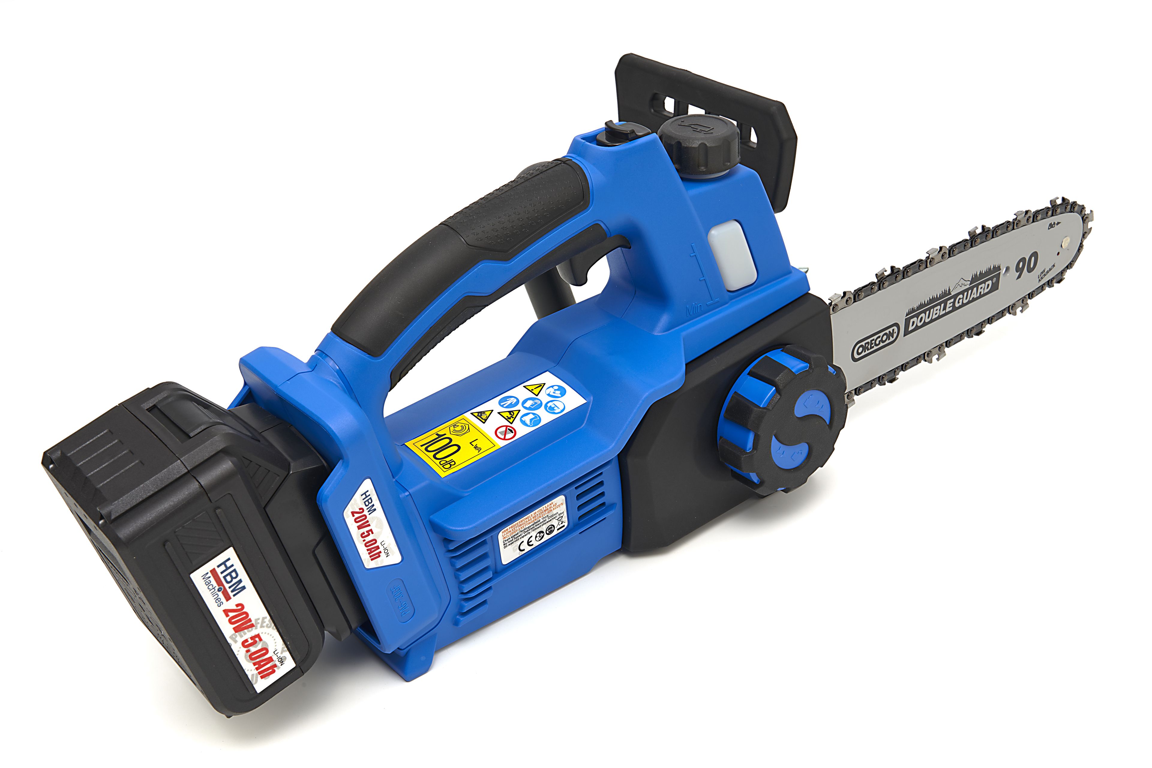 HBM kettingzaag met 250 mm blad, 20 Volt 5,0 Ah Power20.5 Image 2