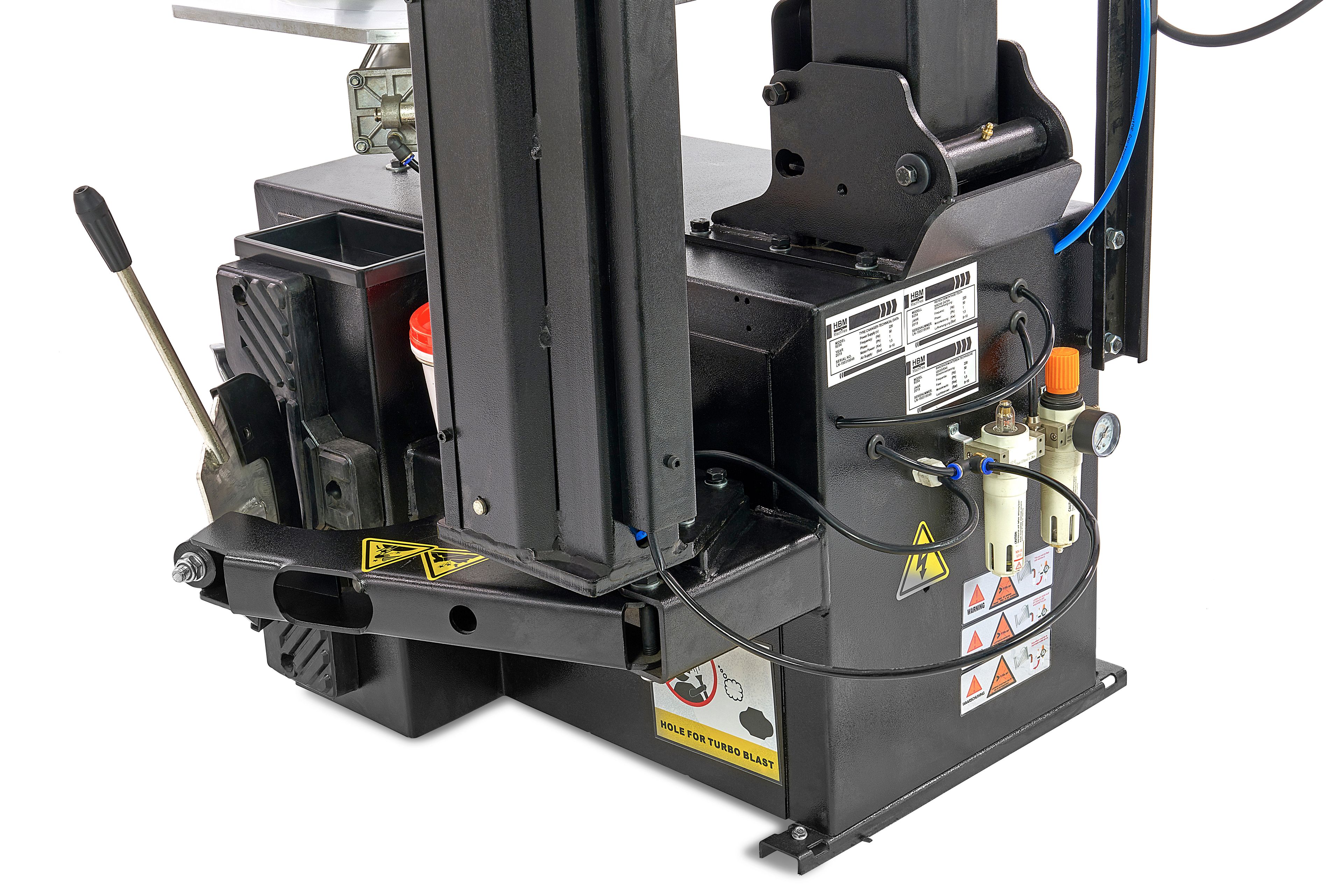 HBM bandendemonteermachine met hulparm Image 11