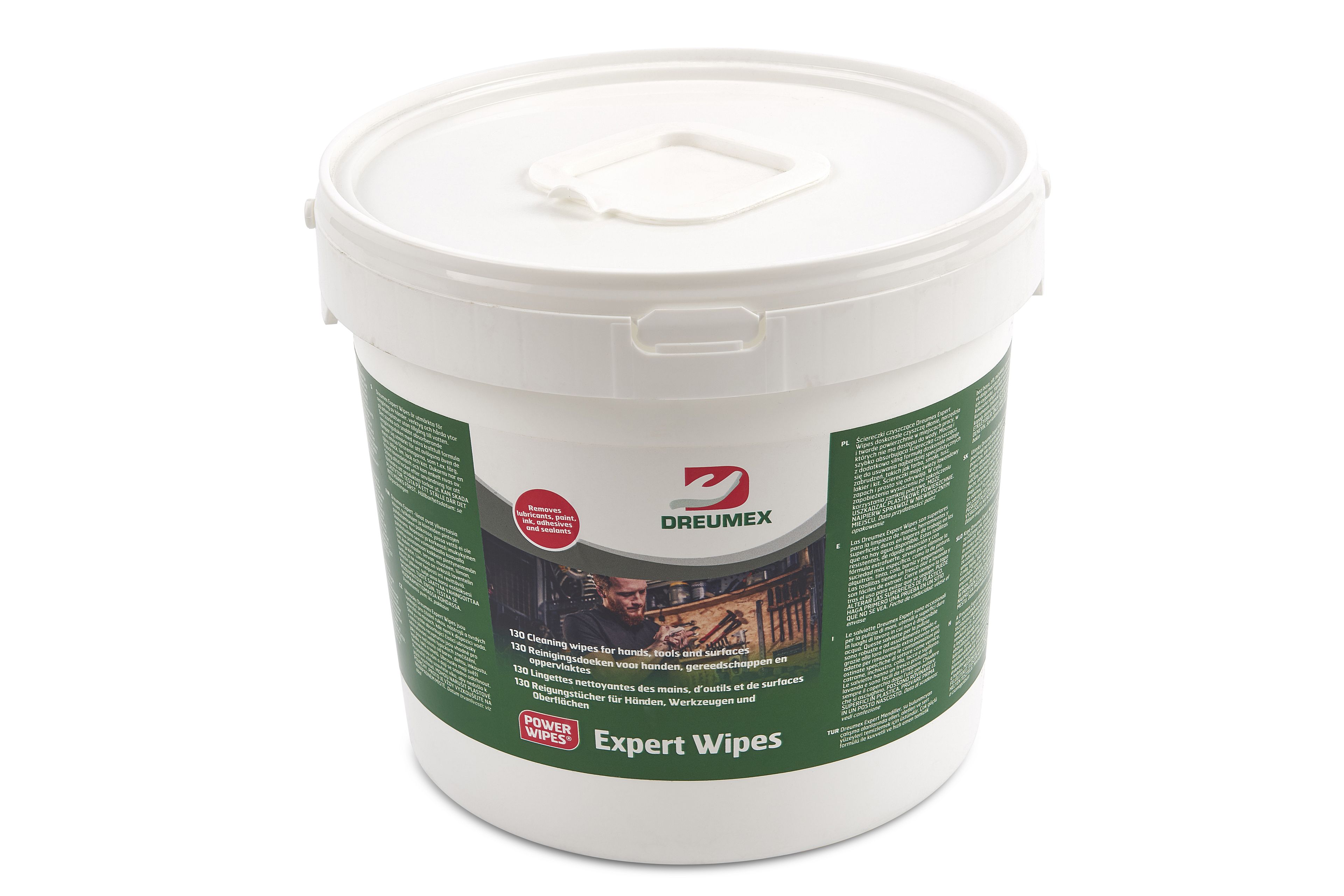 Dreumex Lingettes nettoyantes pour les mains 130 pièces Image 3