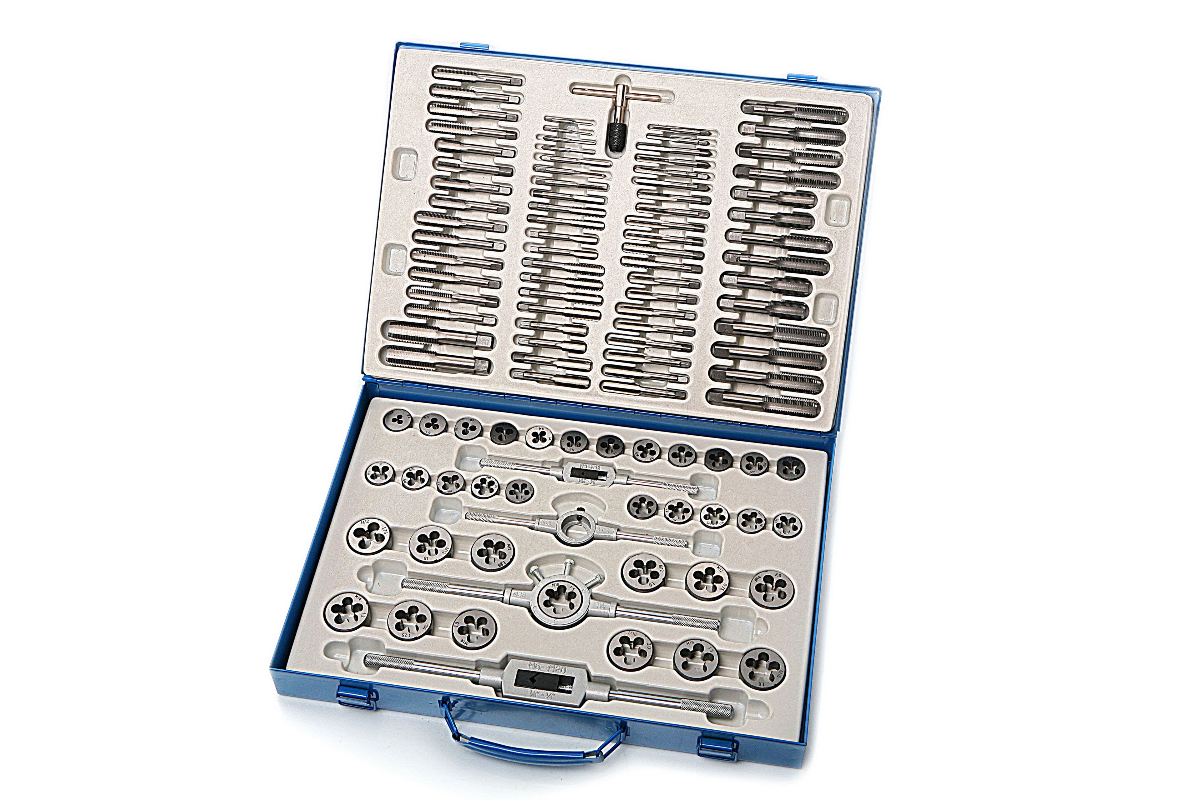 HBM 110 Delige Tap en Snijset UNC / UNF 10-117-001 Image 2