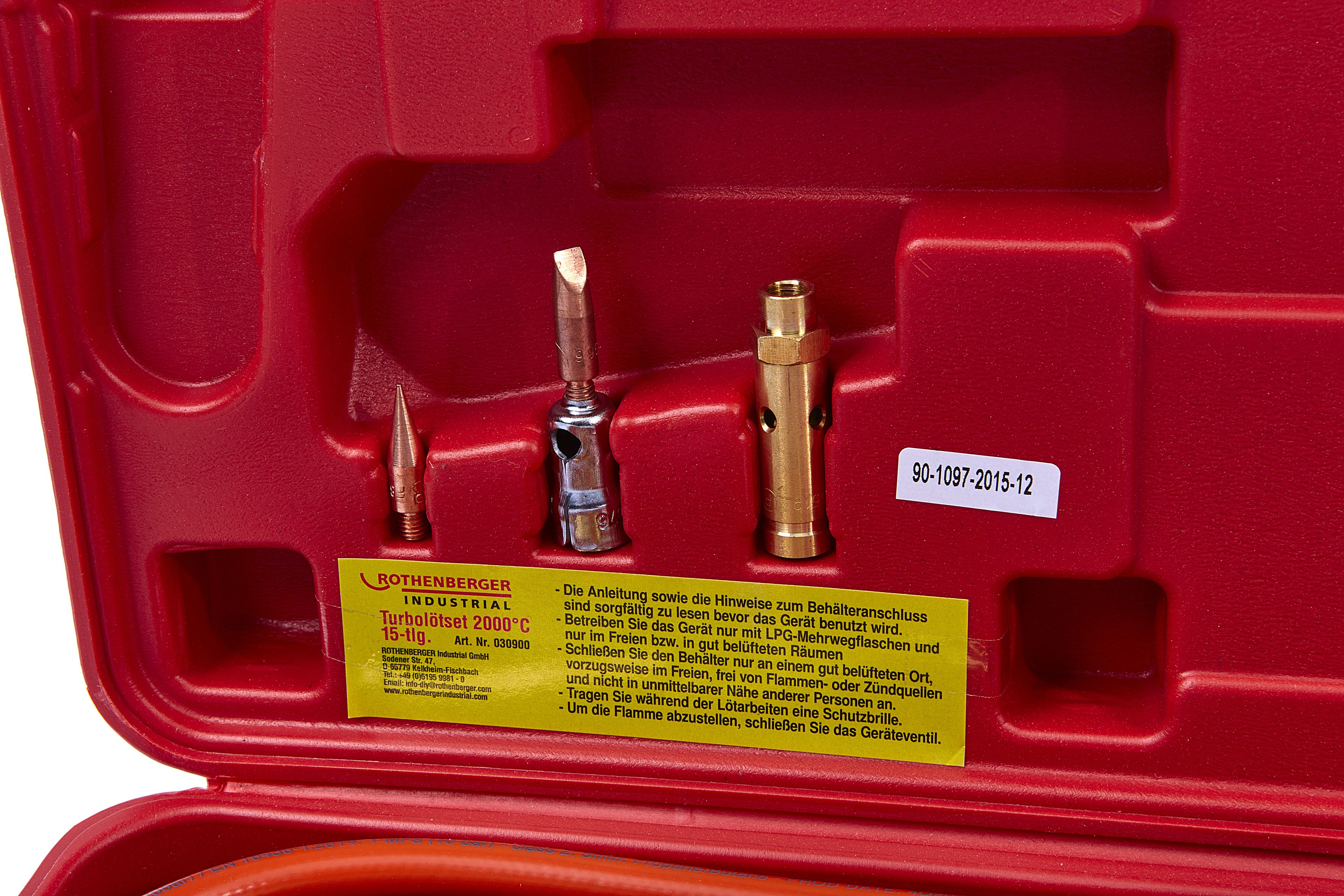 Rothenberger Jeu de soudure turbo 2000 Image 3