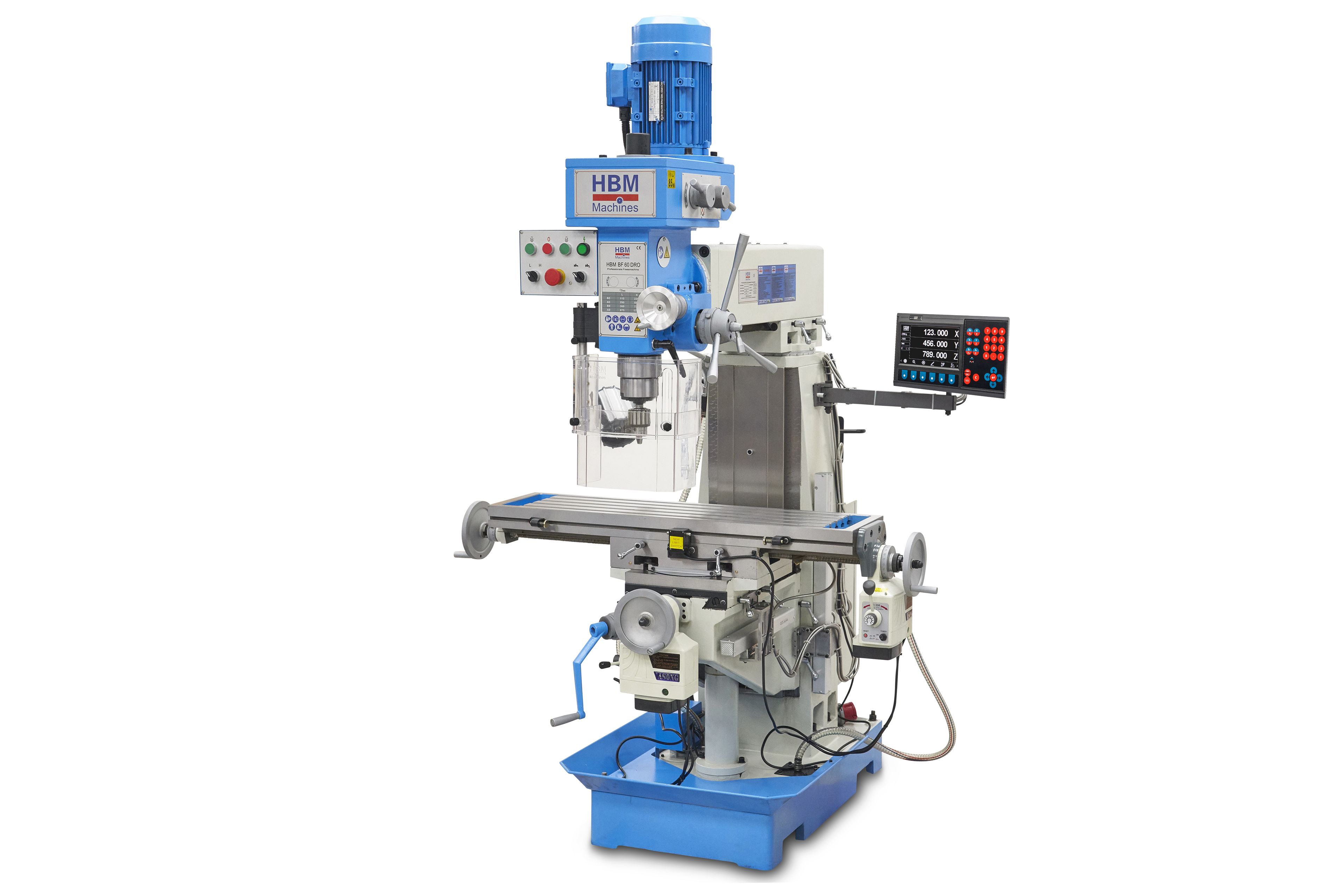 HBM Fräsmaschine BF 60 Profi digitale Anzeige Image 4