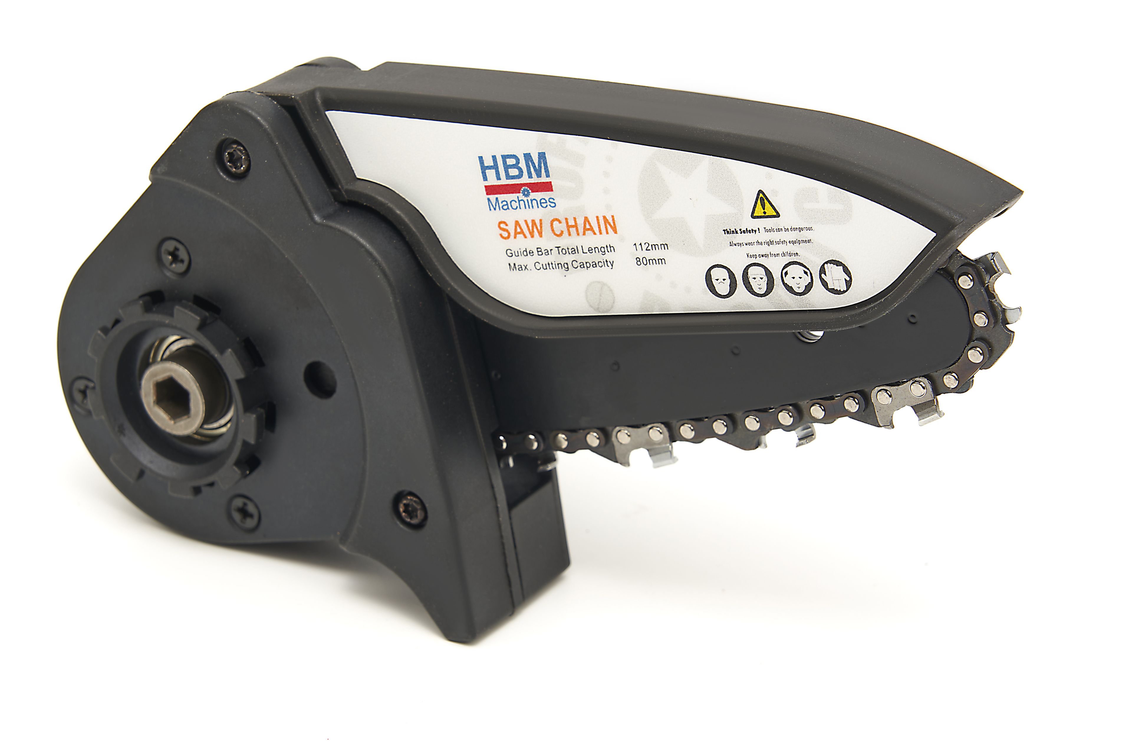 HBM 3 en 1 : tronçonneuse, ponceuse et souffleur de feuilles sans fil AC10 Image 6