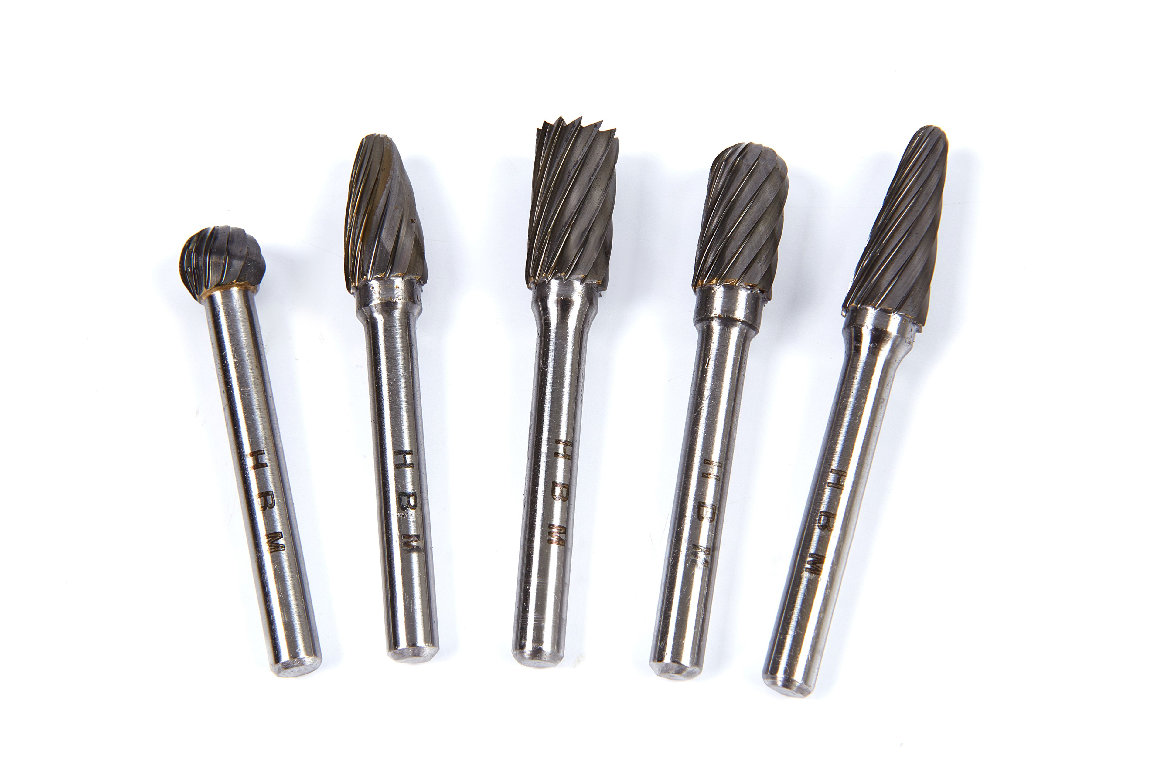 HBM Jeu de 5 fraises en carbure massif pour NON-FERRO Image 2