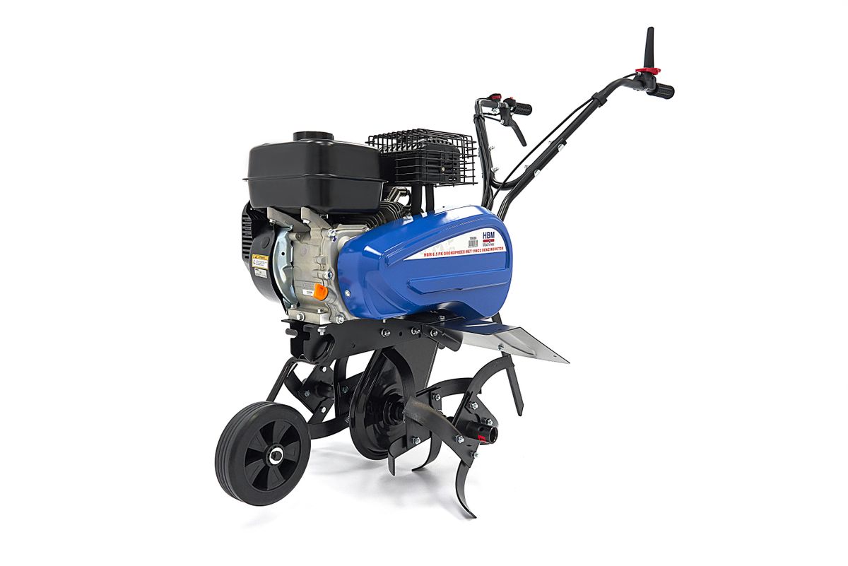 HBM 6,5 PS Rotationshacke 196cc Benzinmotor