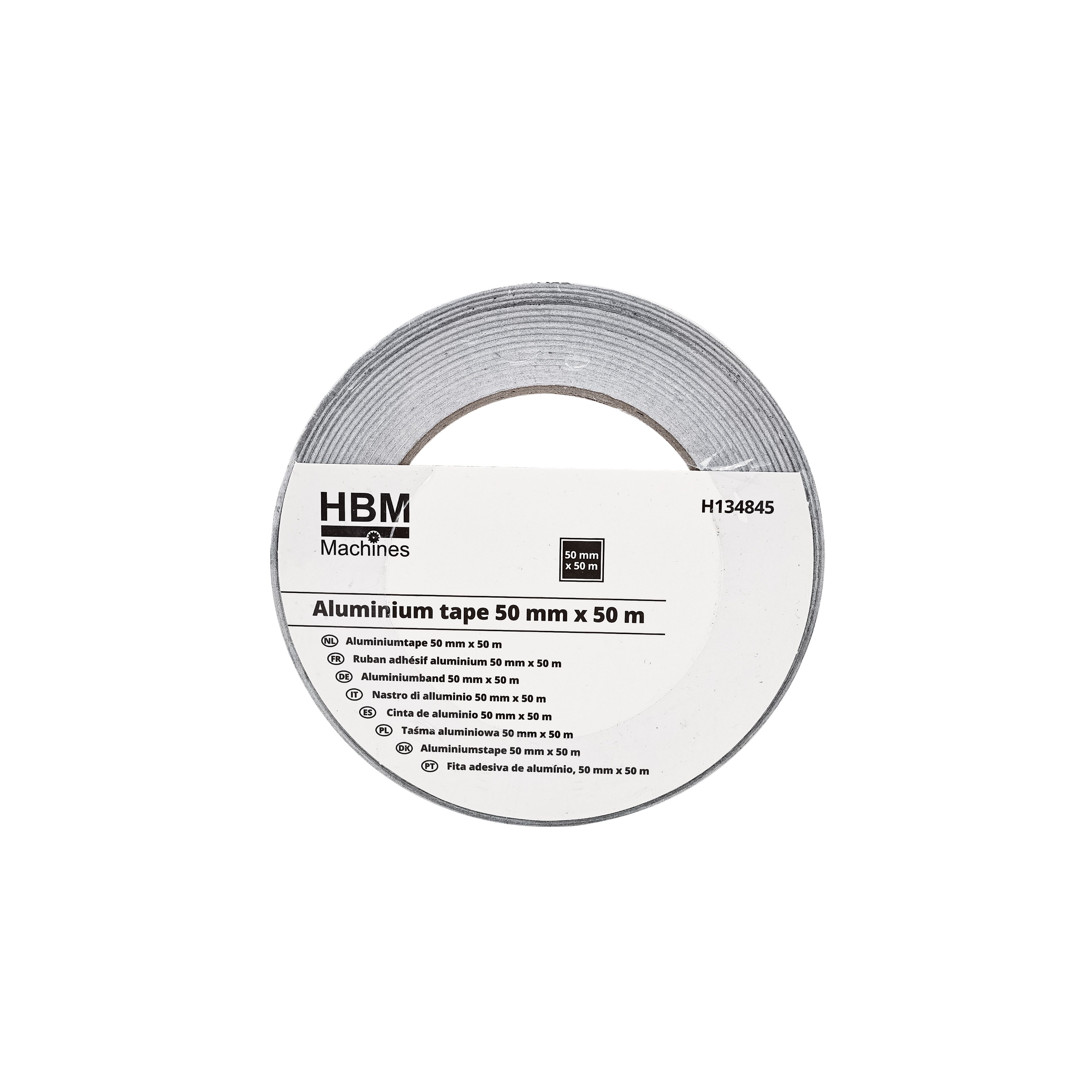 HBM Ruban adhésif en aluminium 50 mm x 50 m Image 2