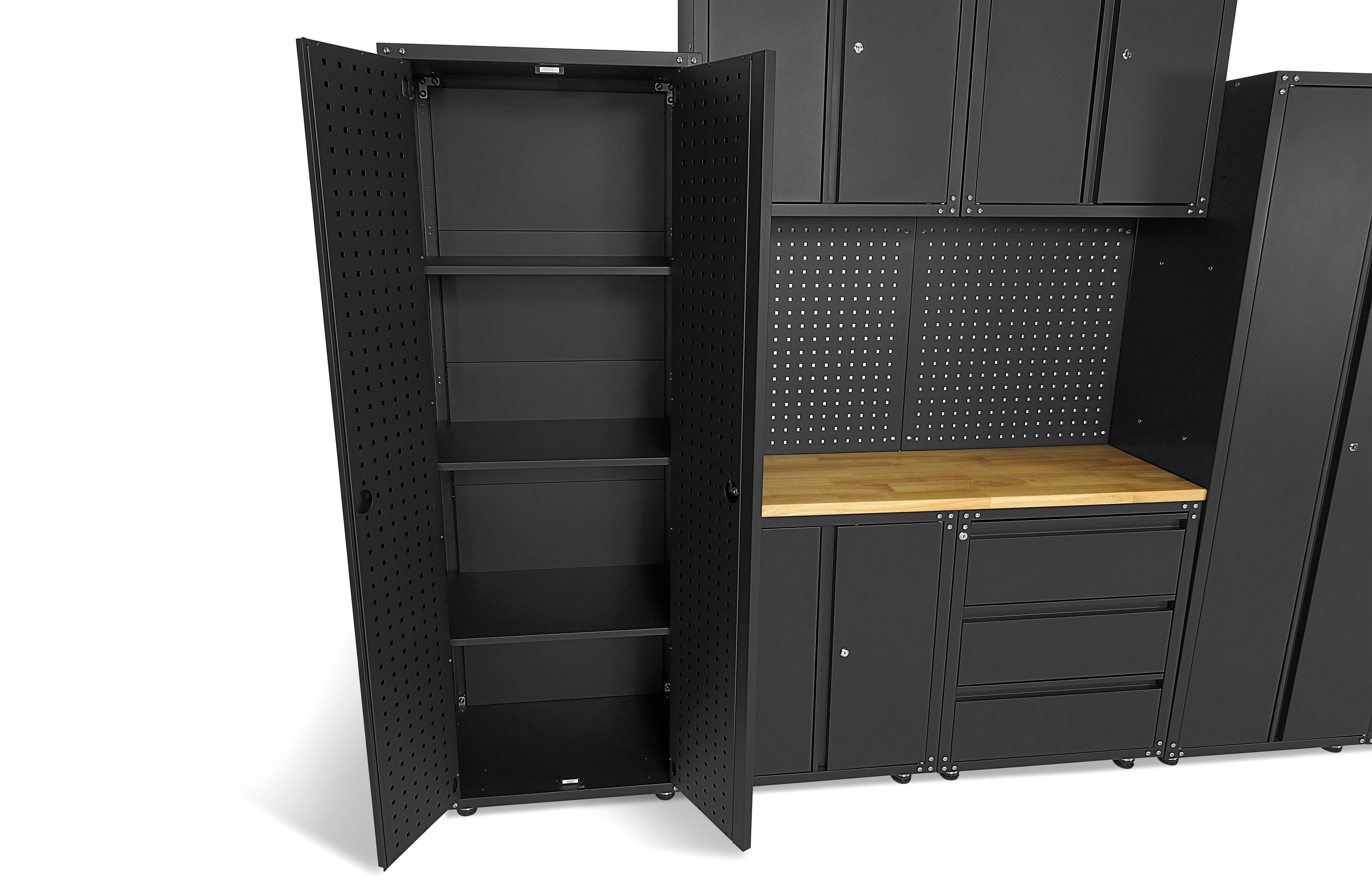 HBM Sistema di officina premium, 9 pezzi, nero opaco, modello 2 Image 7