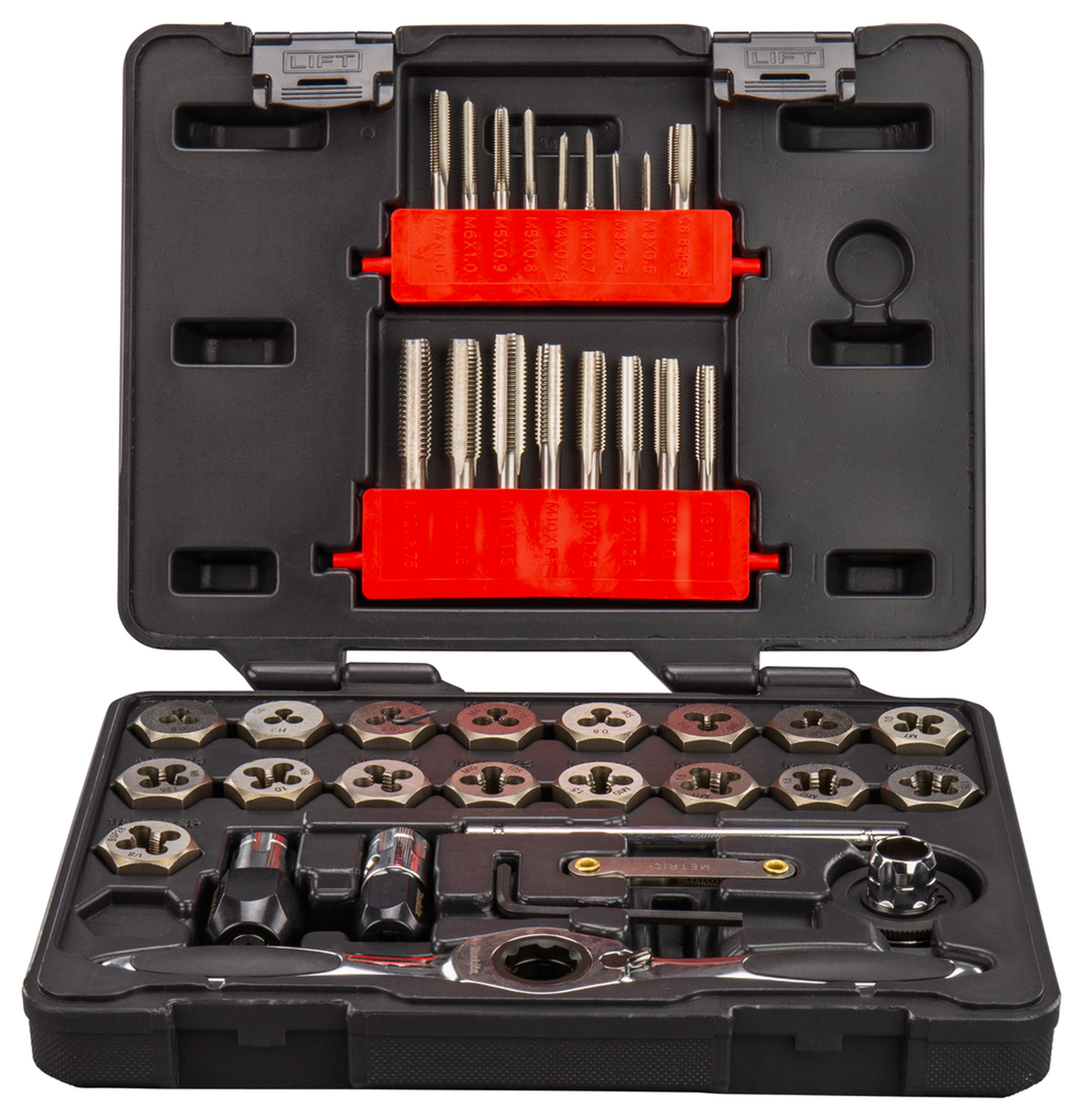 Makita Set di filatura e maschiatura da 40 pezzi 6-GL B-65838 Image 4