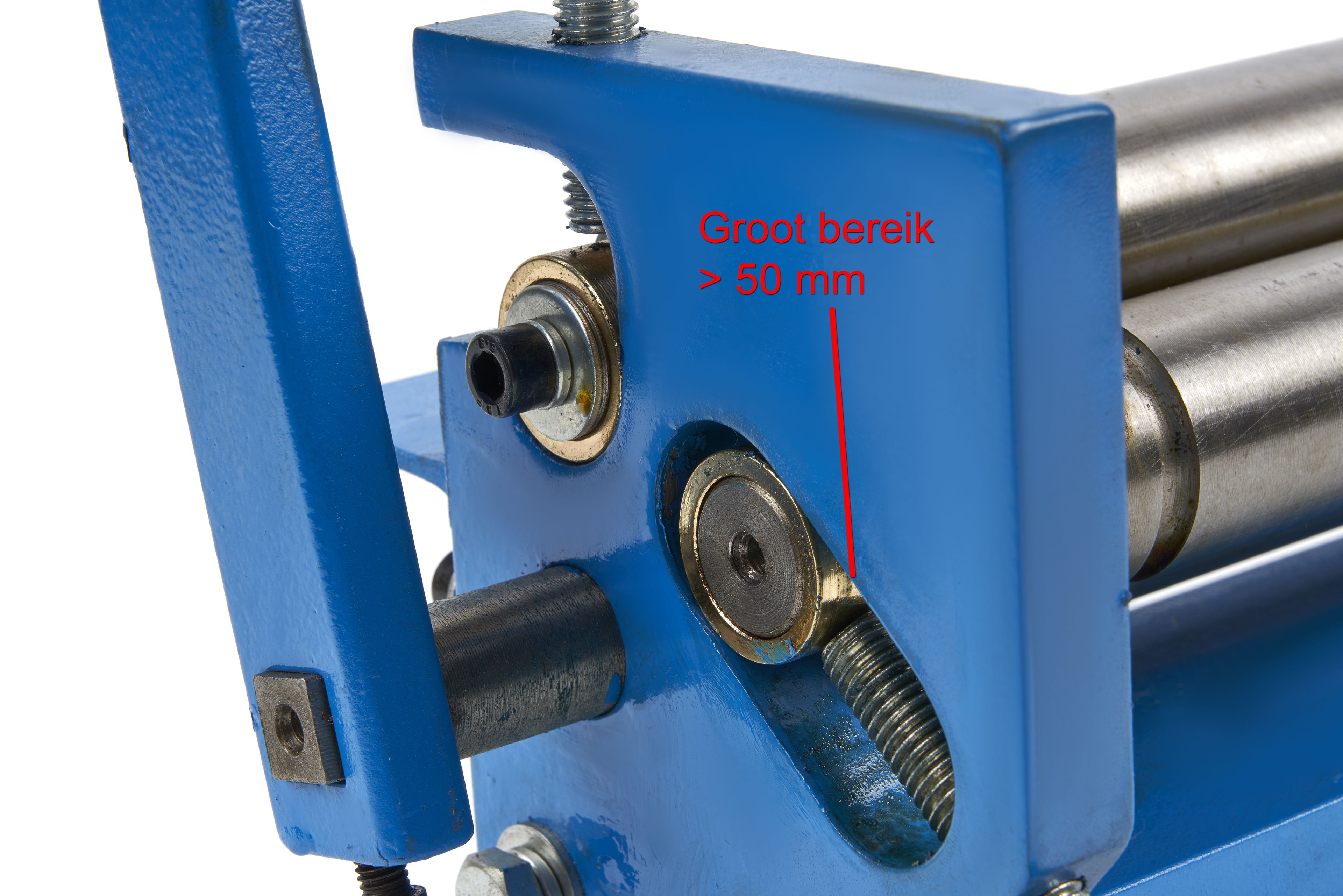 HBM 2,5 x 300 mm Plattenwalze für Schraubstock, Rundbiegemaschine - Modell 2 Image 6