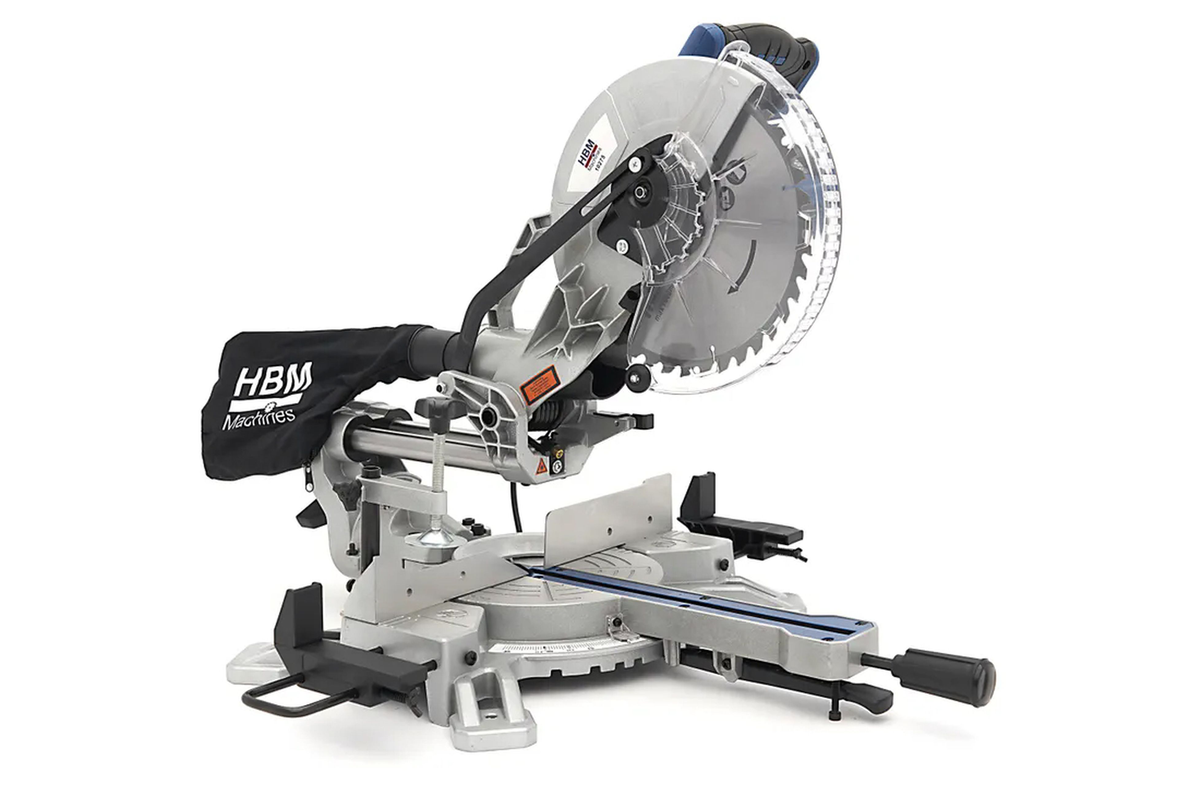 HBM Scie radiale HBM 254 x 70 mm, scie à tronçonner, scie à tirer avec laser Image 3