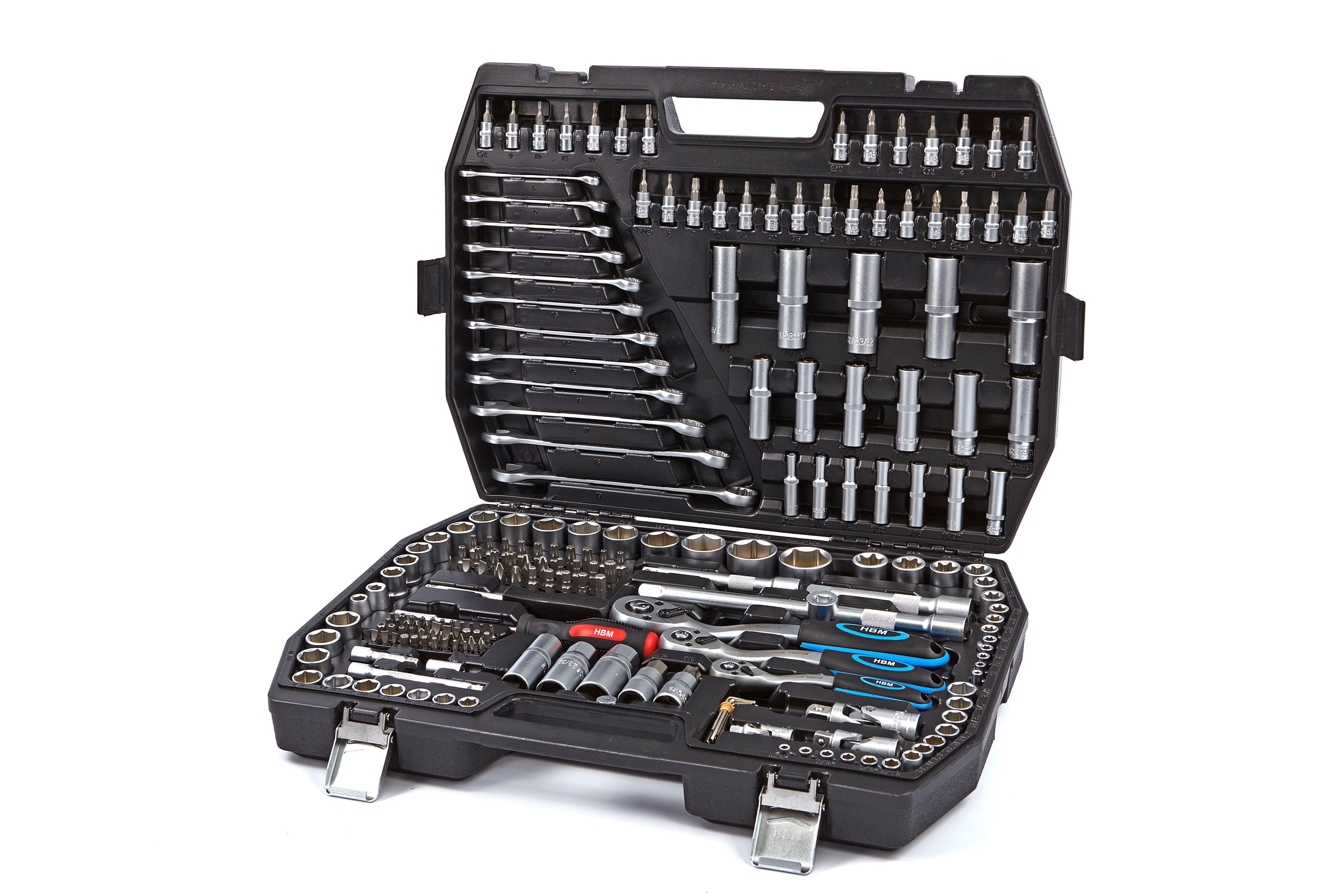 HBM Mallette de douilles de 216 pièces Image 2