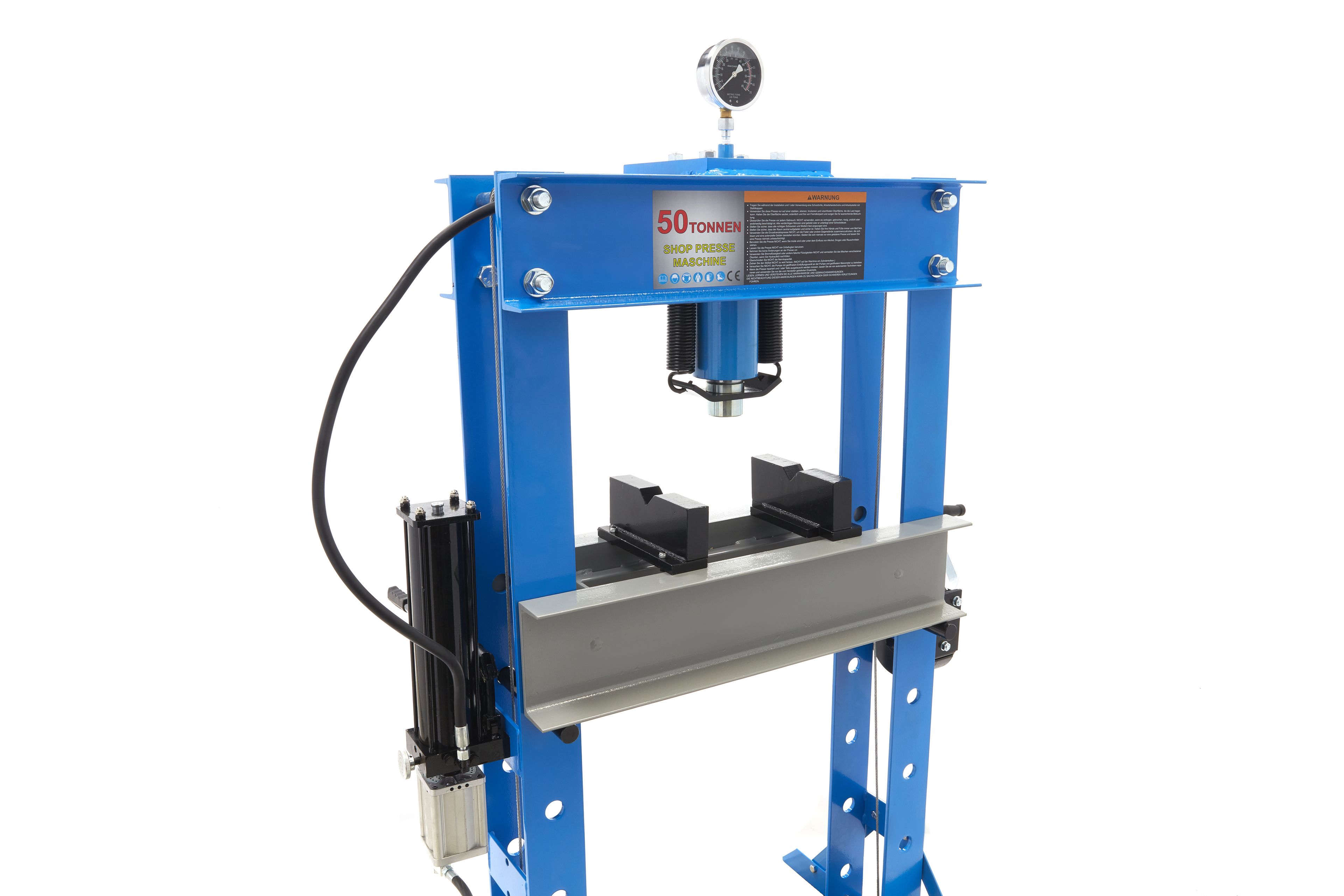 HBM Presse d'atelier pneumatique professionnelle de 50 tonnes Image 4