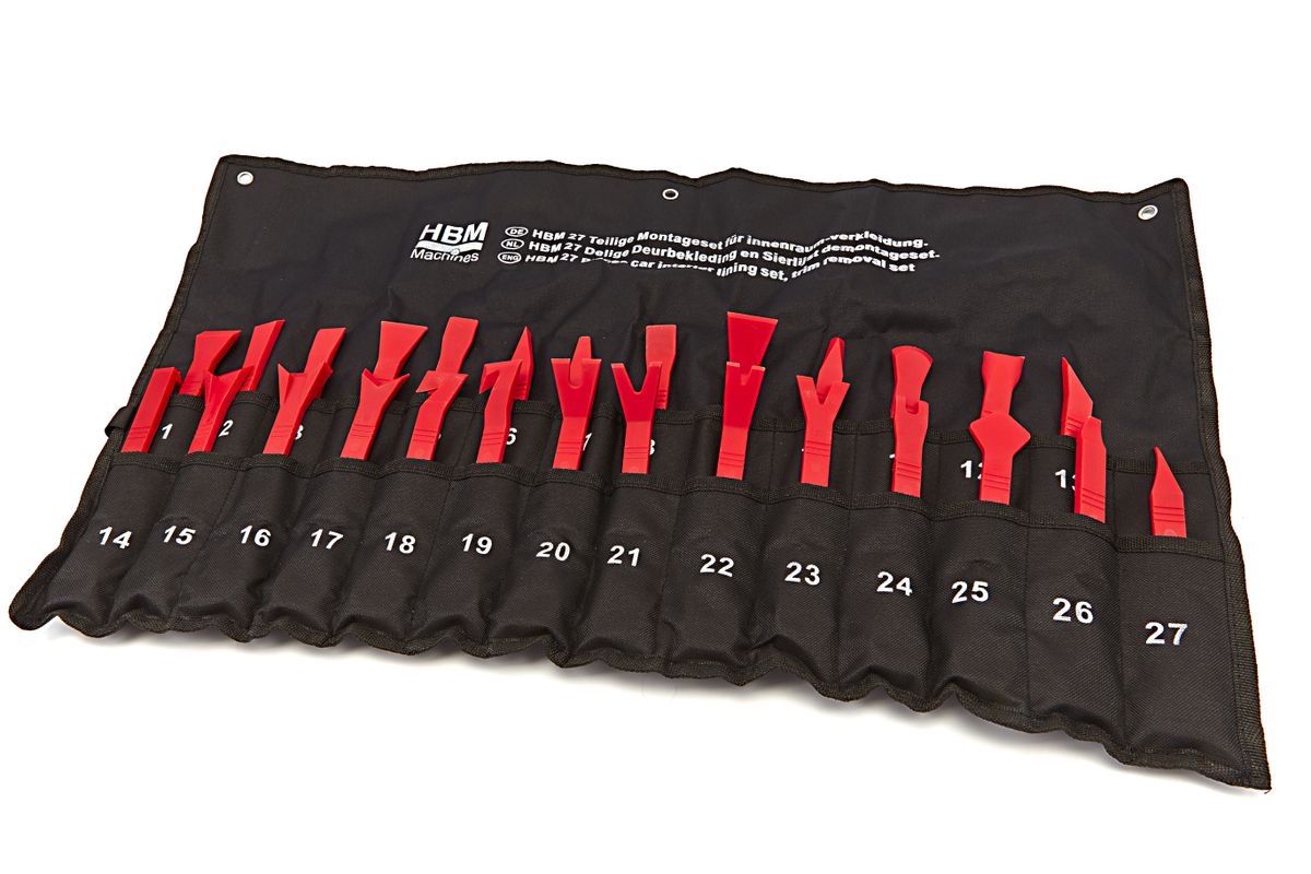 HBM 27 Piezas Juego de Desmontaje de Tapicería de Puerta y Moldura